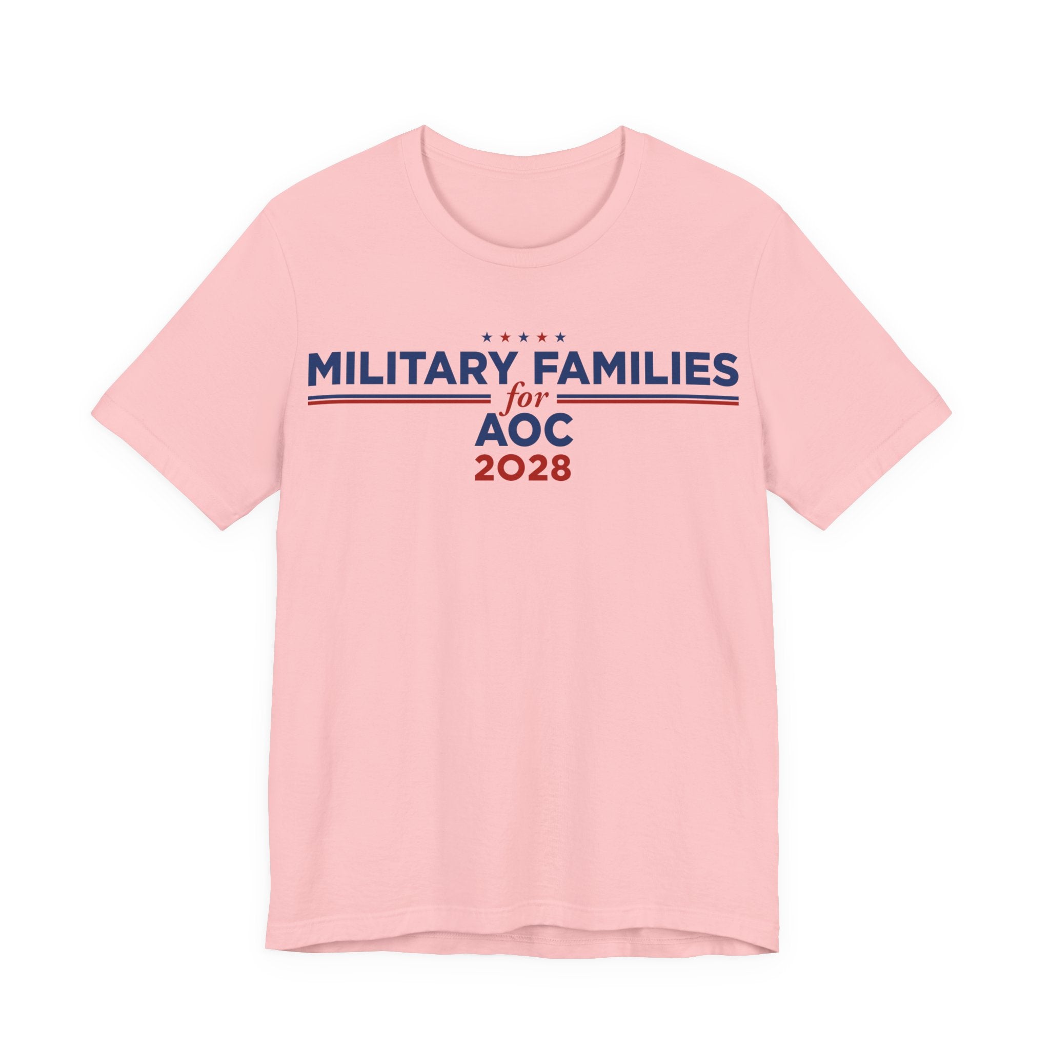 Military Families for AOC for President Campaign T-Shirt 2028