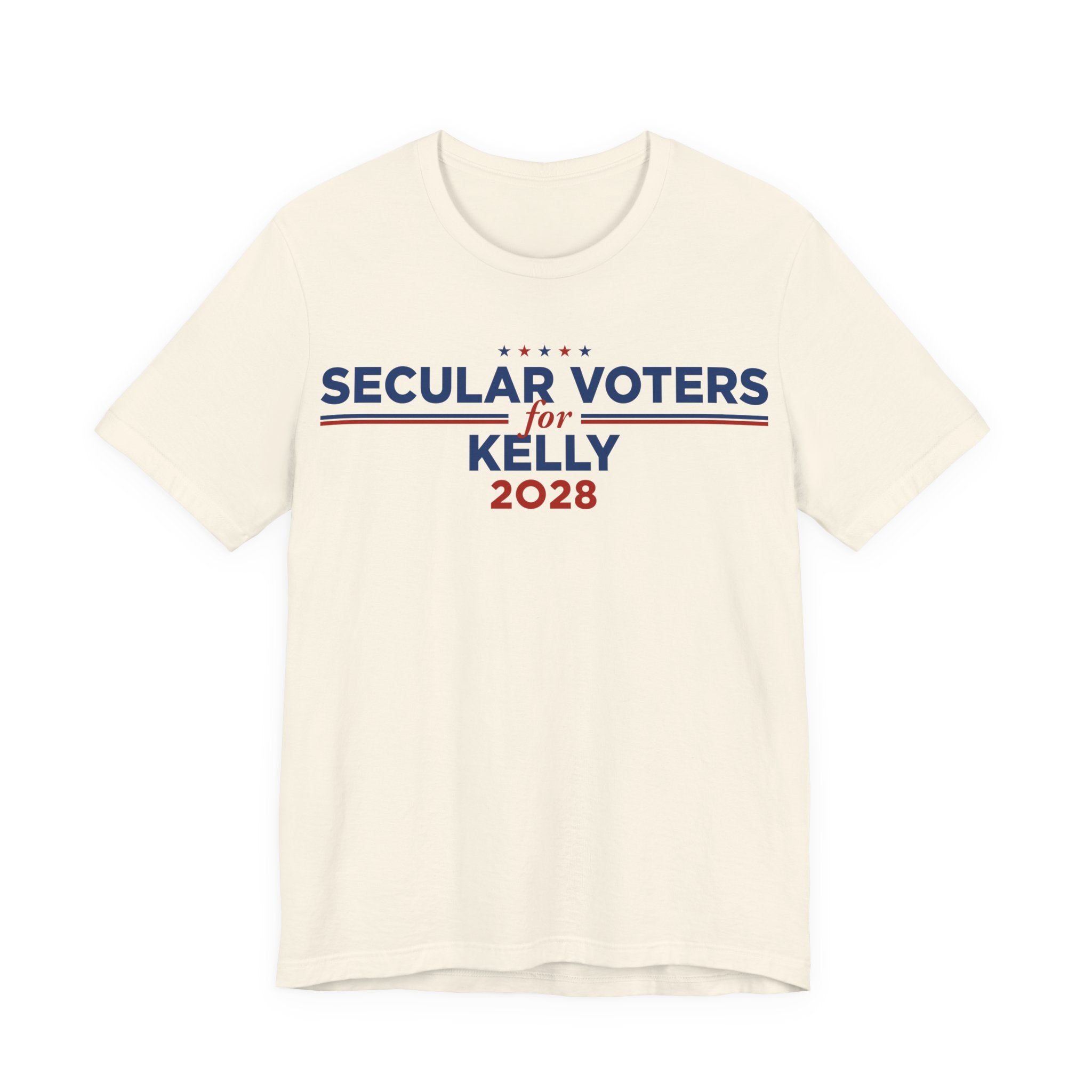 Secular Voters for Mark Kelly for President Campaign T-Shirt 2028