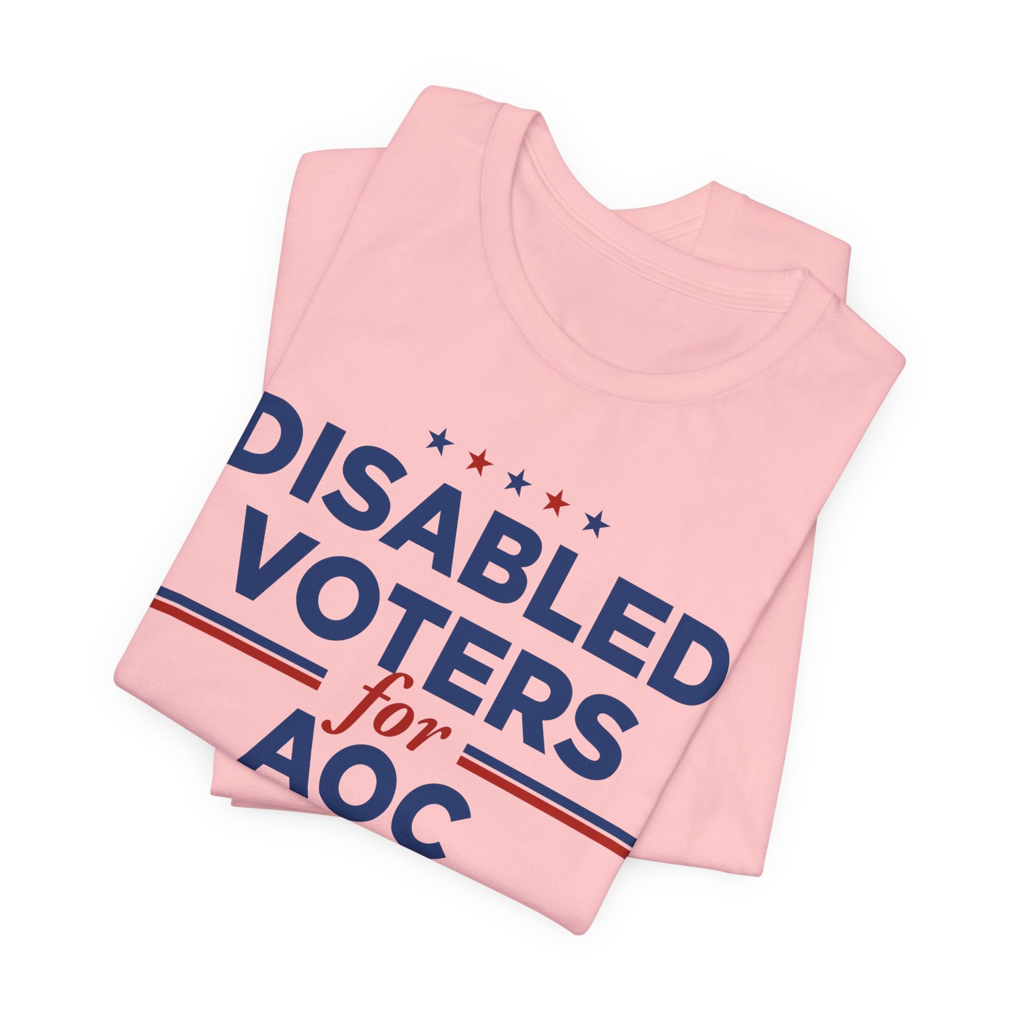 Disabled Voters for AOC for President Campaign T-Shirt 2028