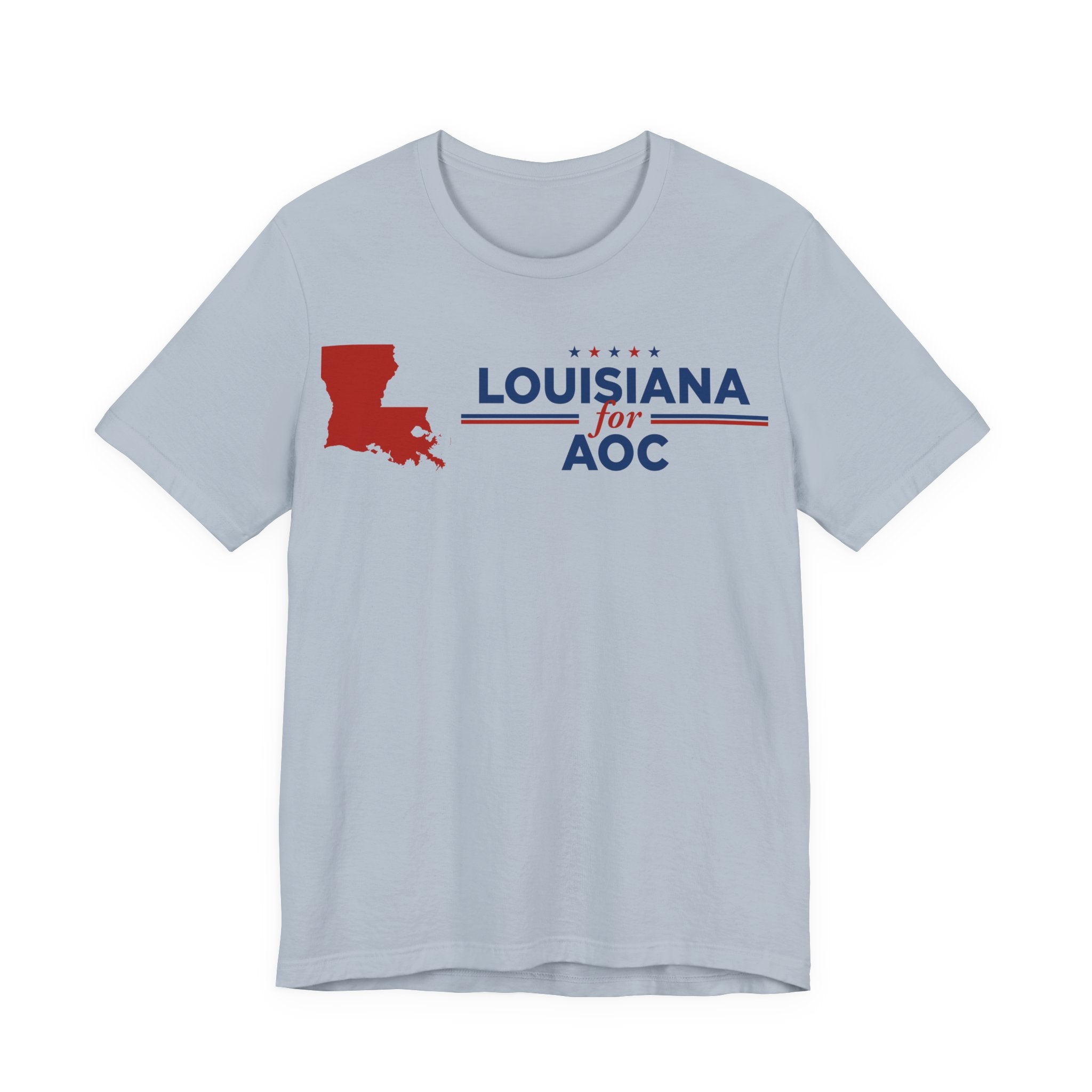 Louisiana for AOC for President Campaign T-Shirt 2028