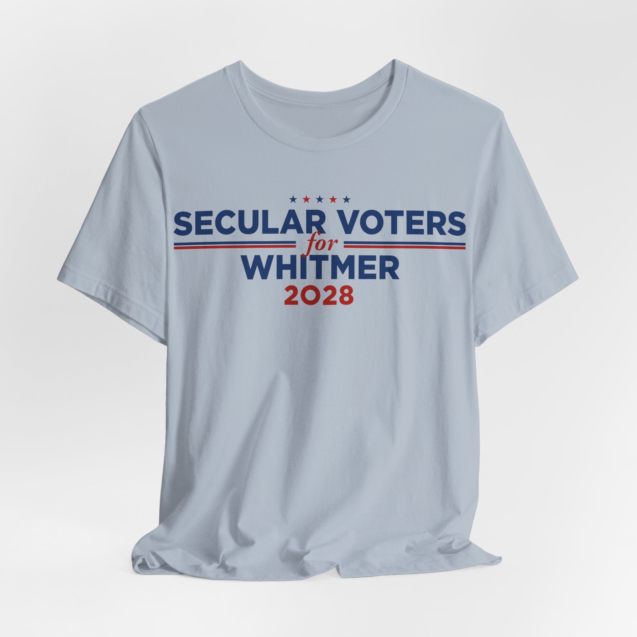 Secular Voters for Gretchen Whitmer for President Campaign T-Shirt 2028
