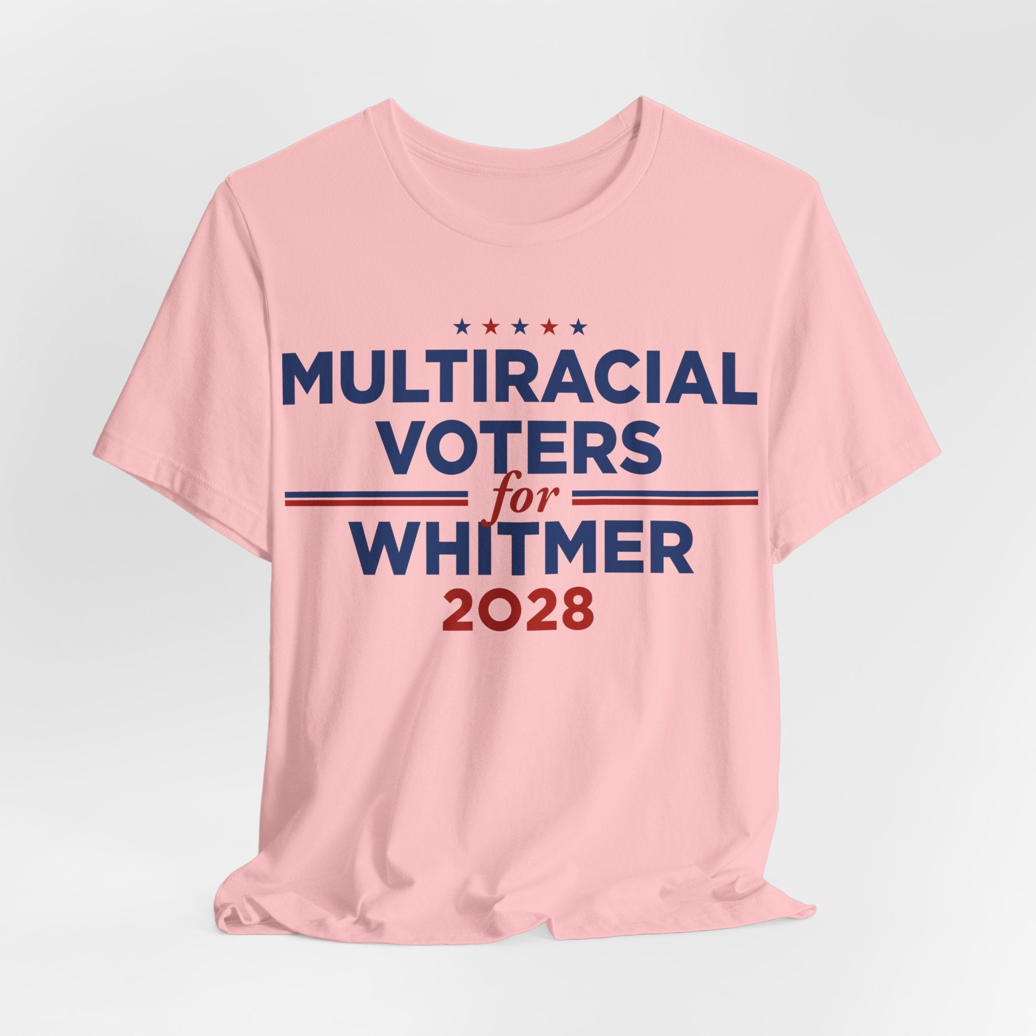 Multiracial Voters for Gretchen Whitmer for President Campaign T-Shirt 2028