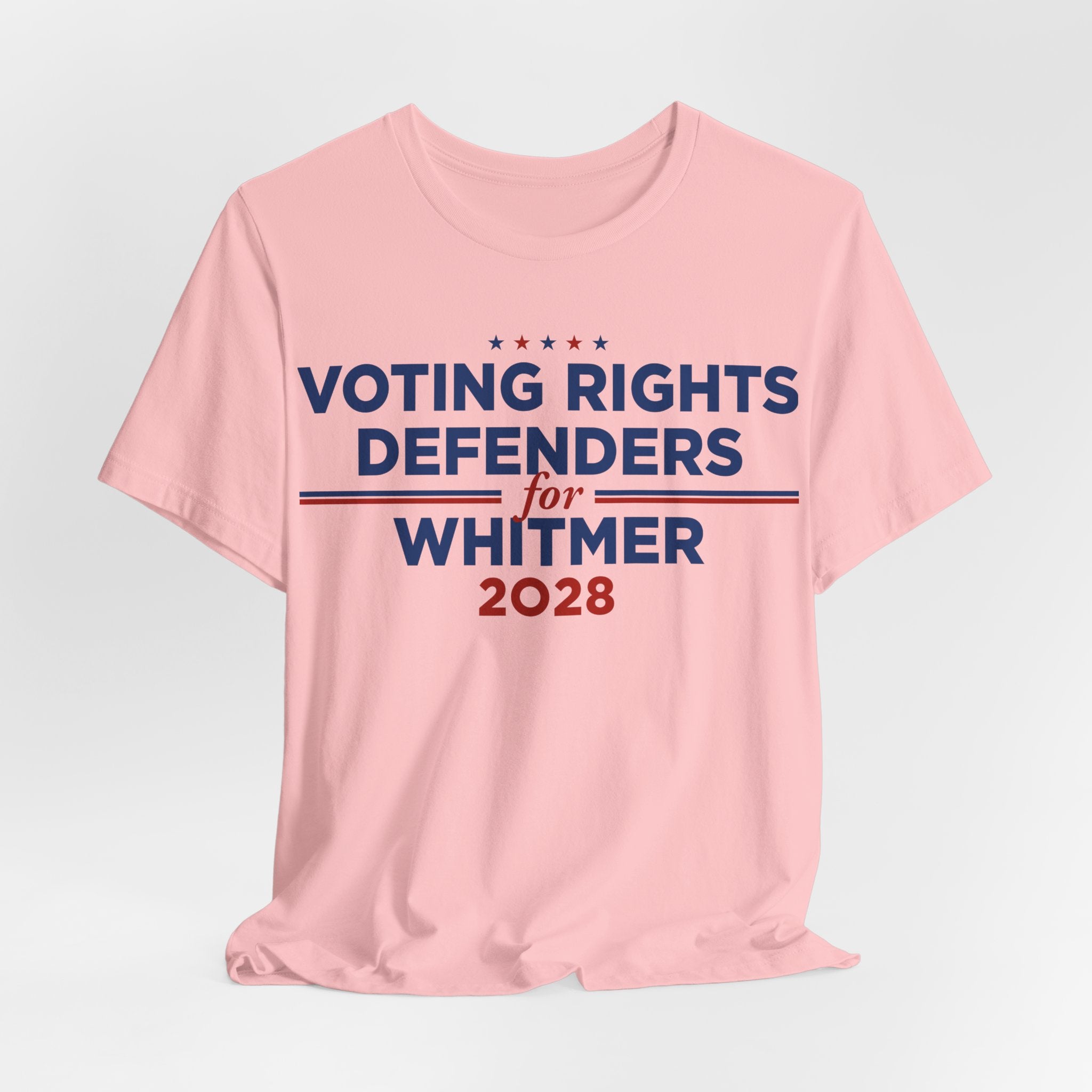 Voting Rights Defenders for Gretchen Whitmer for President Campaign T-Shirt 2028