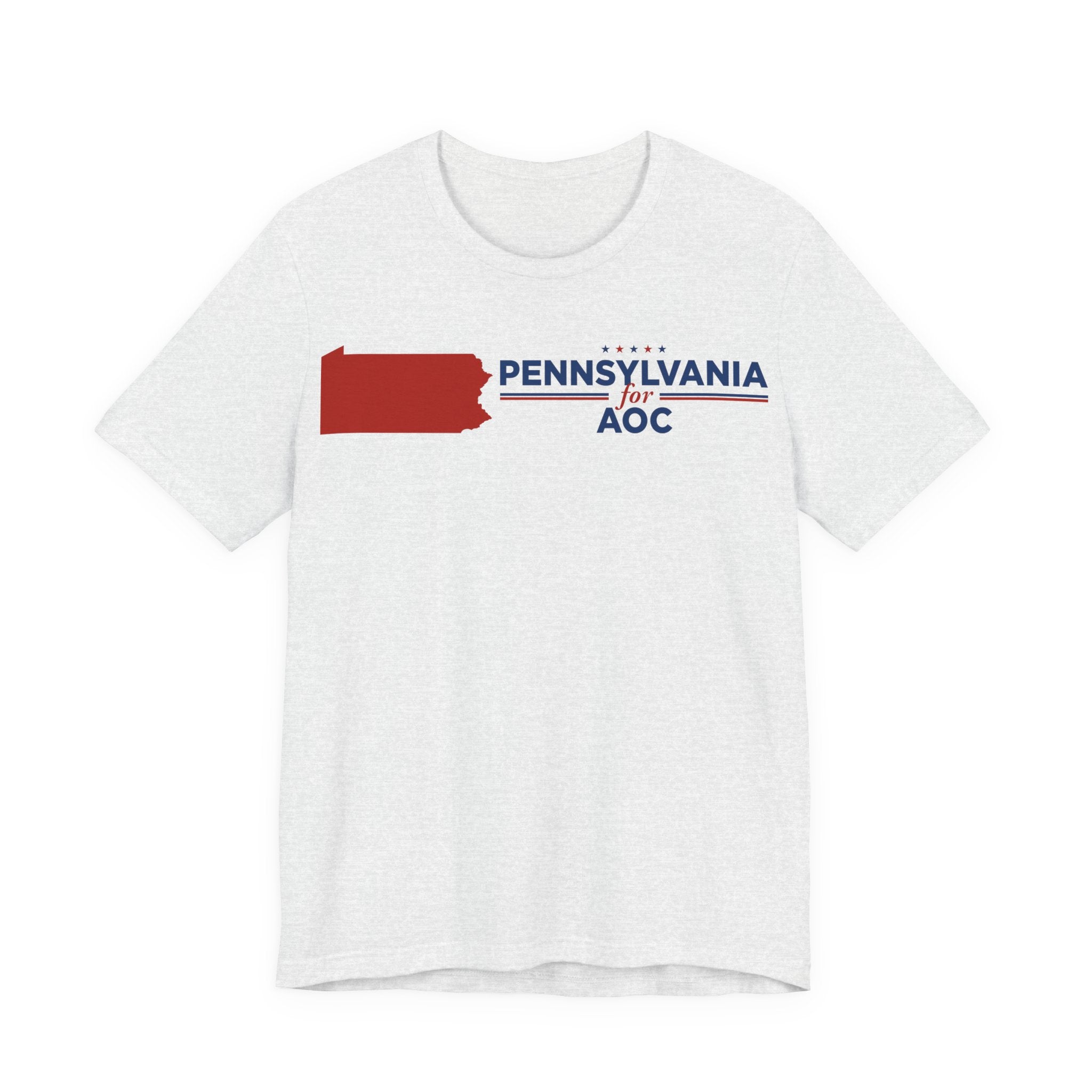 Pennsylvania for AOC for President Campaign T-Shirt 2028