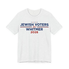 Jewish Voters for Gretchen Whitmer for President Campaign T-Shirt 2028
