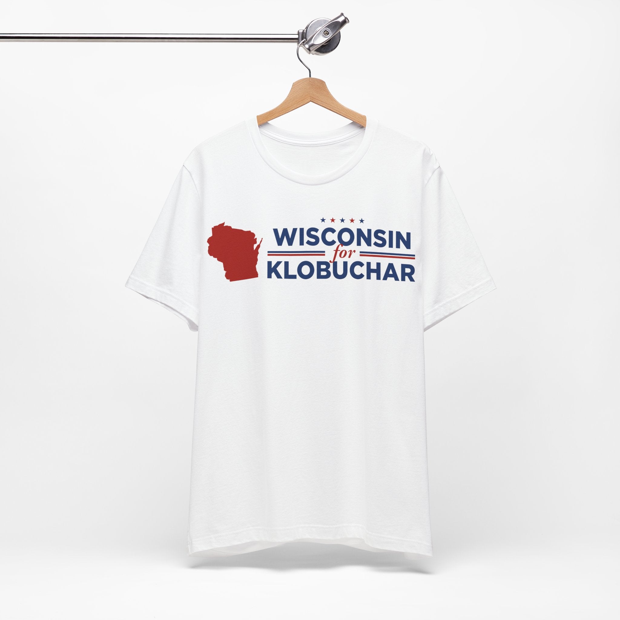 Wisconsin for Amy Klobuchar for President Campaign T-Shirt 2028