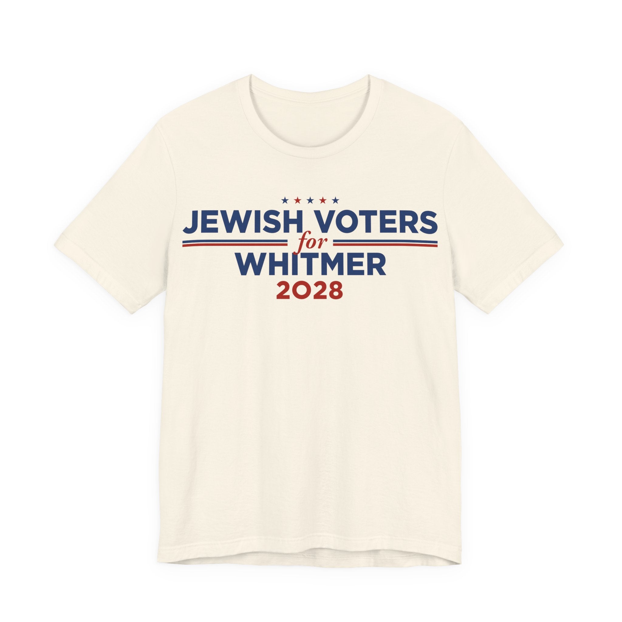 Jewish Voters for Gretchen Whitmer for President Campaign T-Shirt 2028
