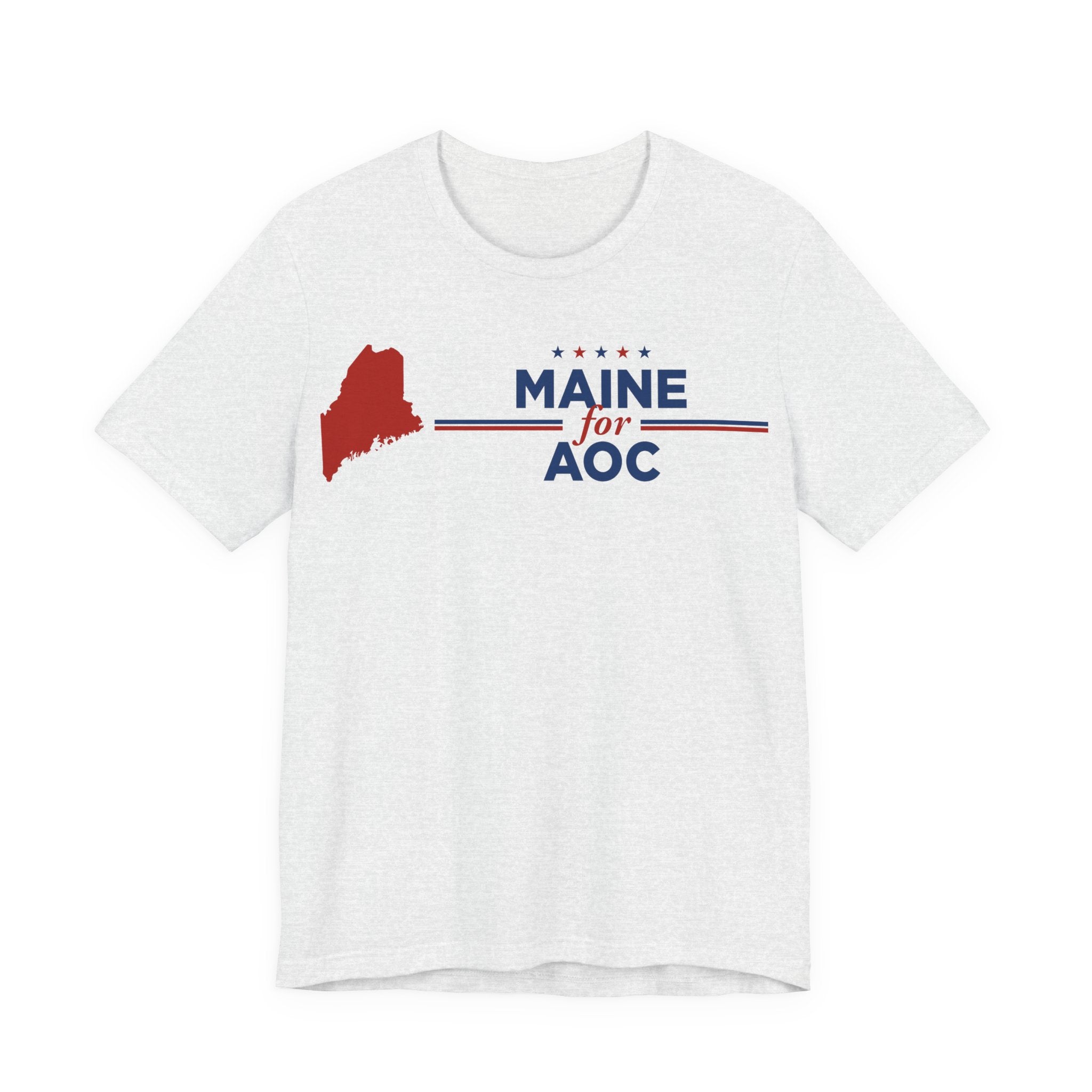 Maine for AOC for President Campaign T-Shirt 2028
