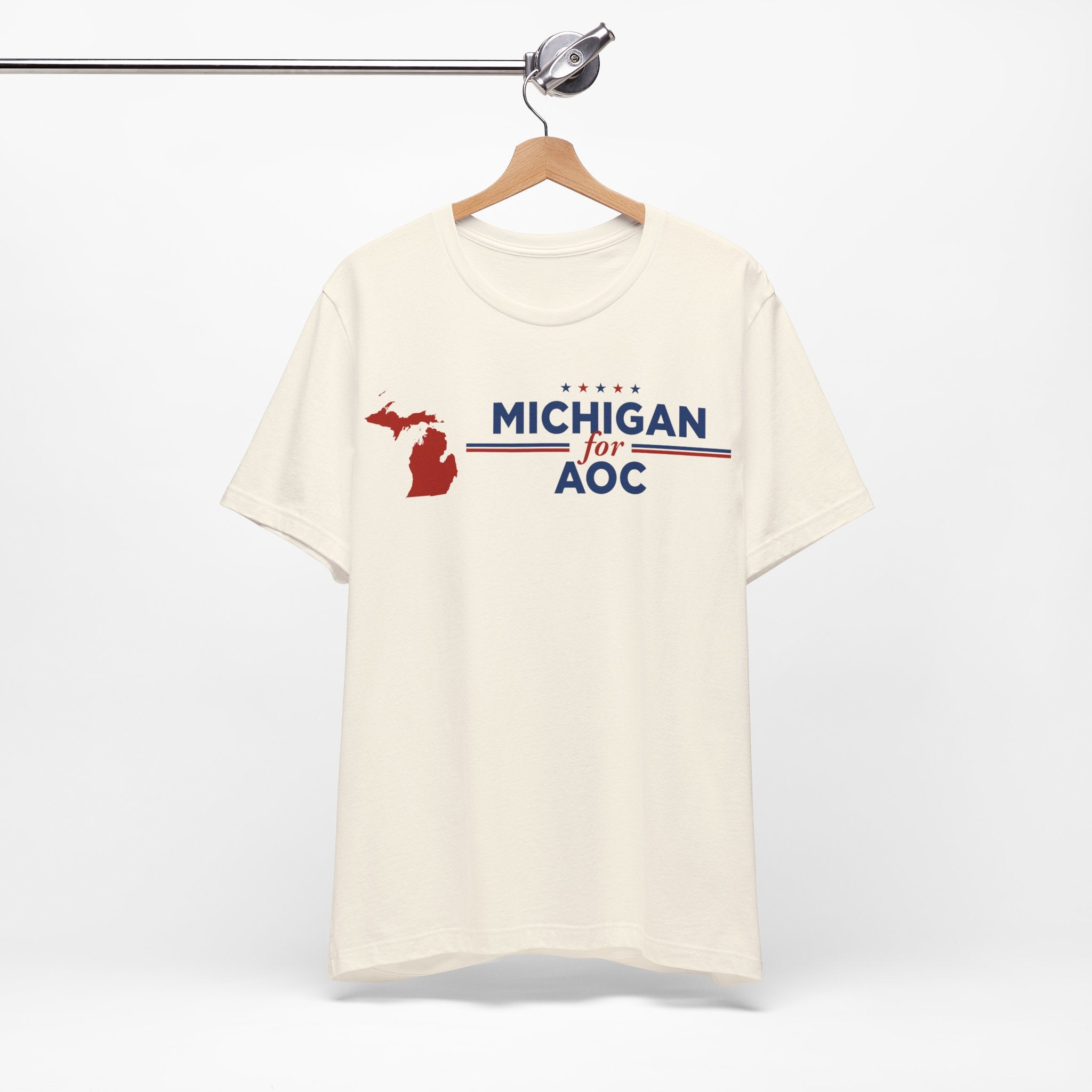 Michigan for AOC for President Campaign T-Shirt 2028