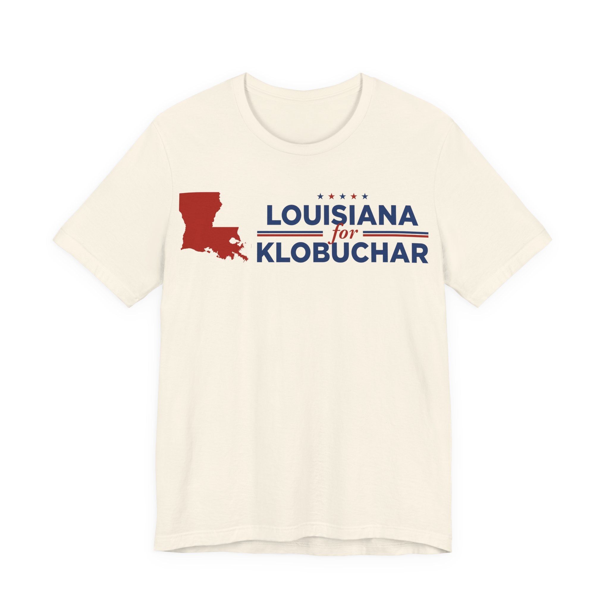 Louisiana for Amy Klobuchar for President Campaign T-Shirt 2028