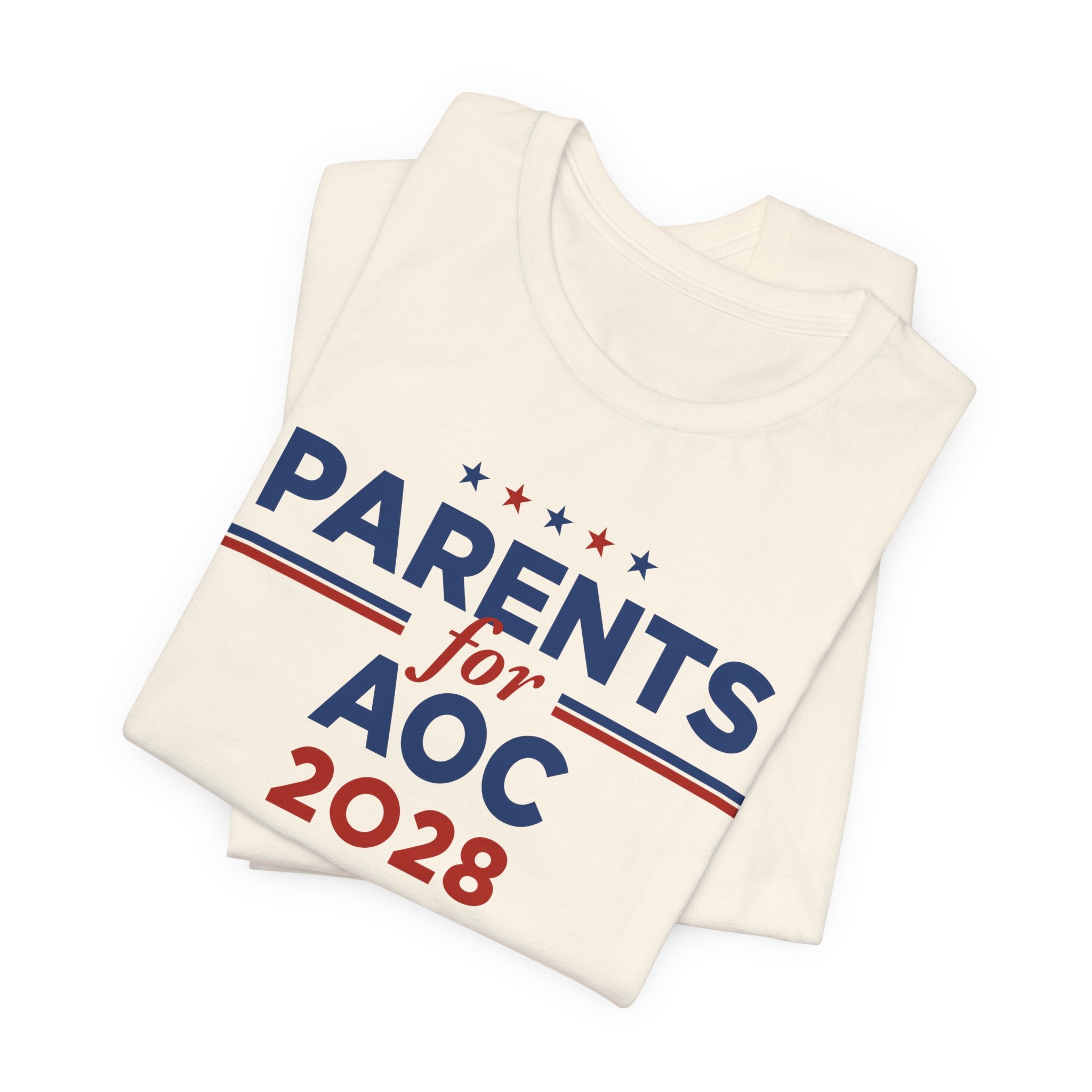 Parents for AOC for President Campaign T-Shirt 2028