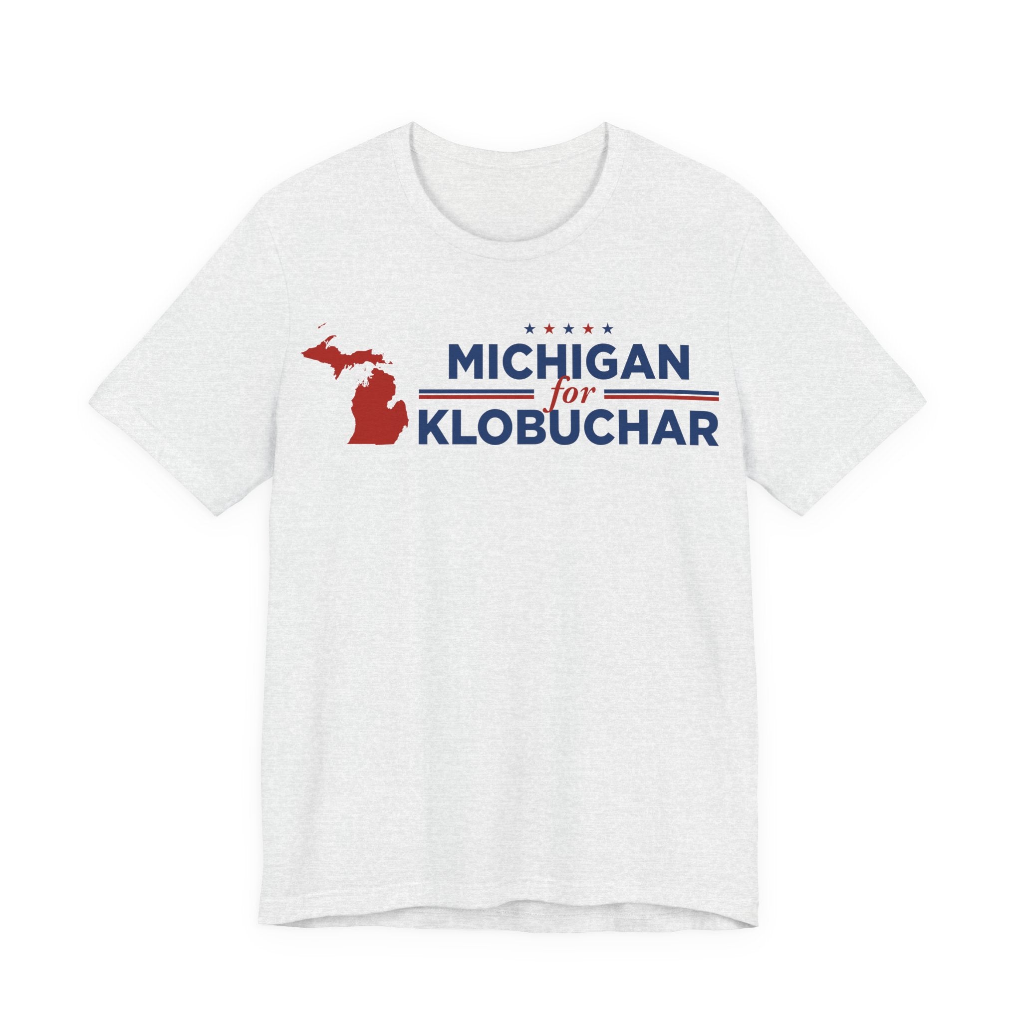 Michigan for Amy Klobuchar for President Campaign T-Shirt 2028