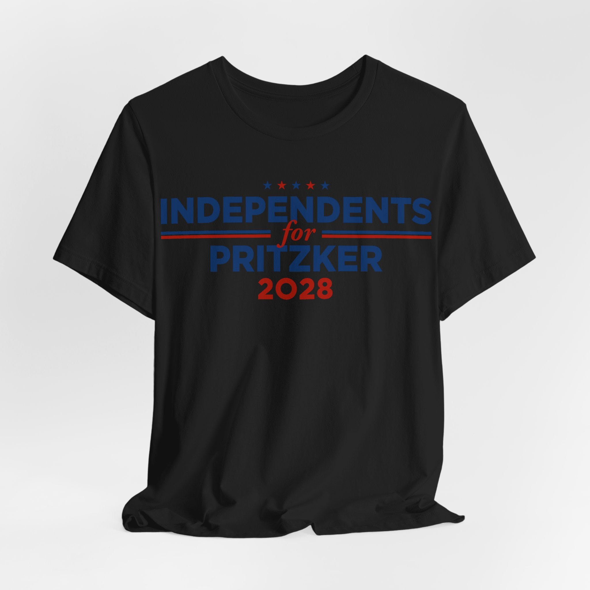 Independents for J.B. Pritzker for President Campaign T-Shirt 2028