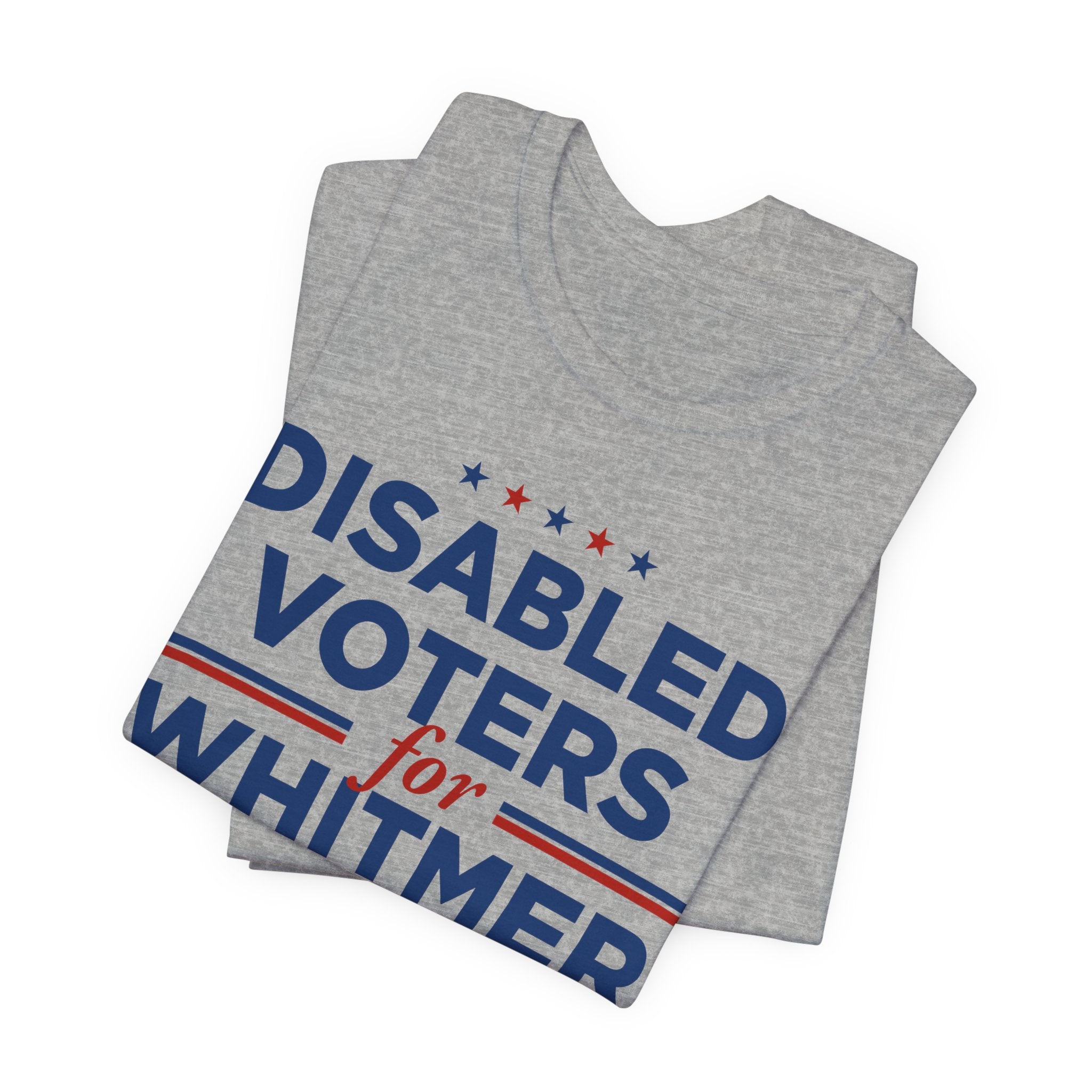 Disabled Voters for Gretchen Whitmer for President Campaign T-Shirt 2028
