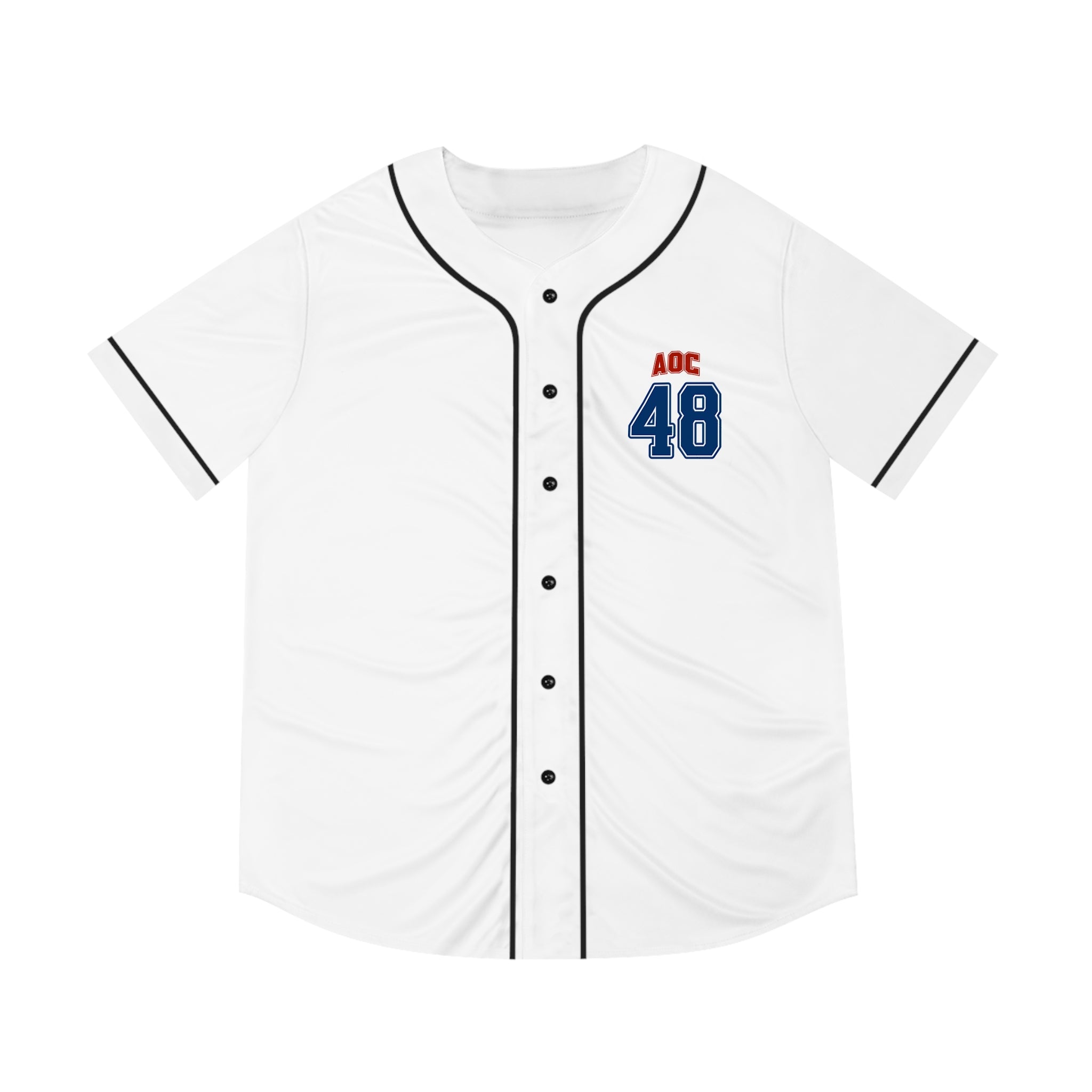 Team AOC for 48th President Baseball Jersey - Alexandria Ocasia-Cortez