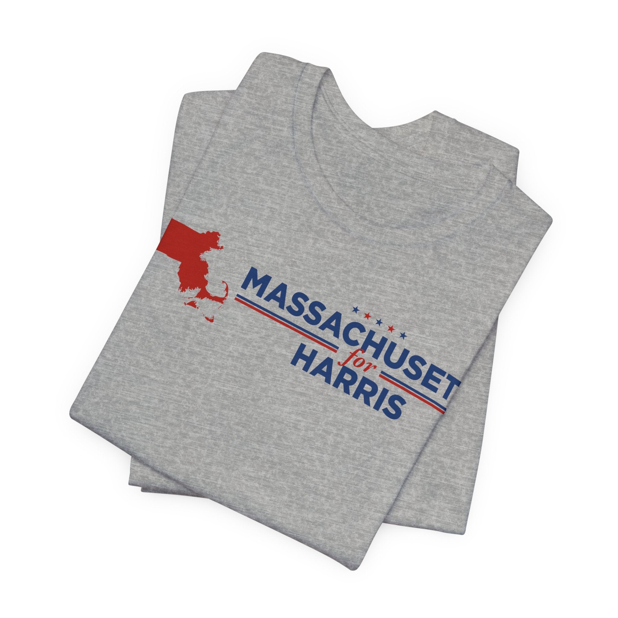 Massachusetts for Kamala Harris for President Campaign T-Shirt 2028