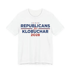 Republicans for Amy Klobuchar for President Campaign T-Shirt 2028