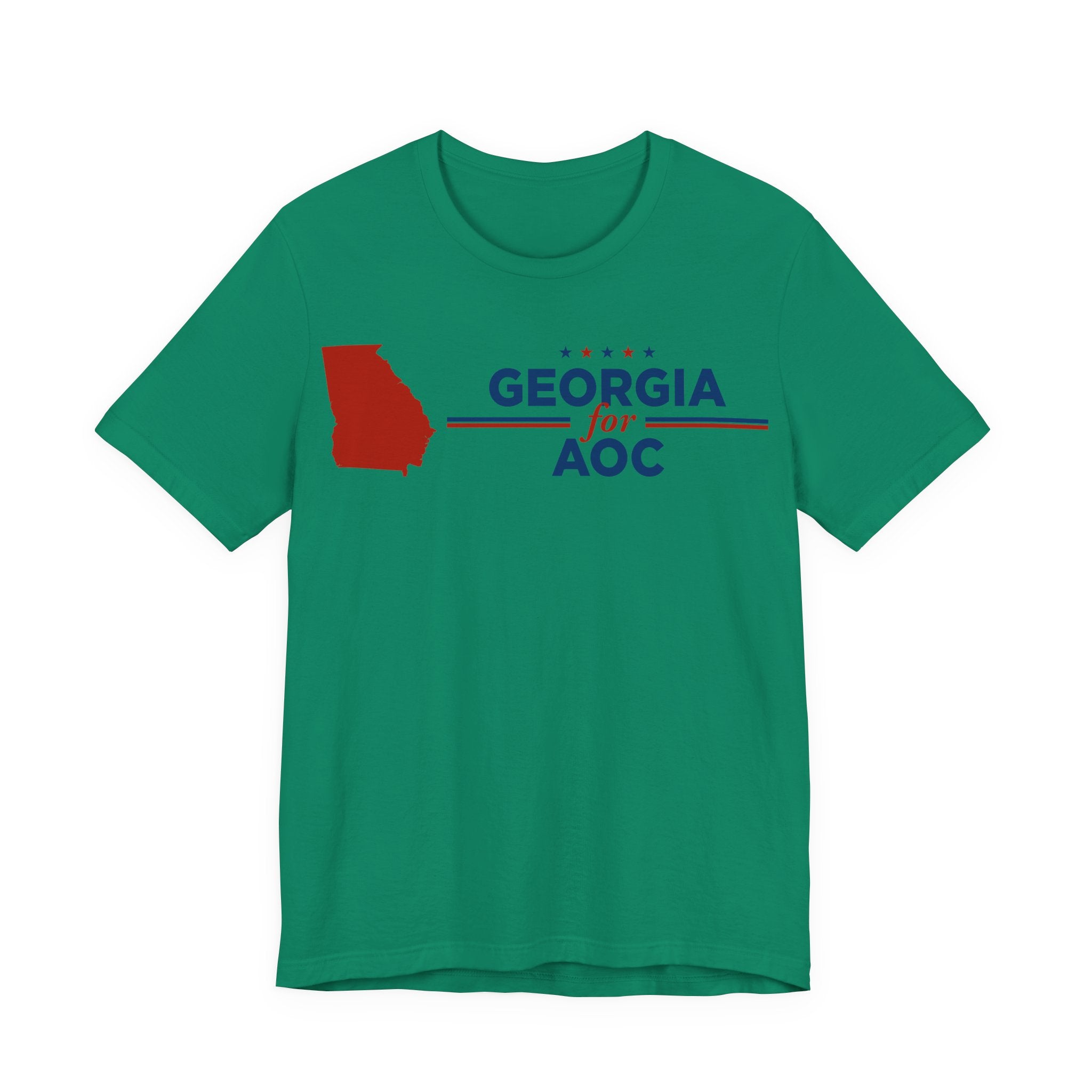 Georgia for AOC for President Campaign T-Shirt 2028