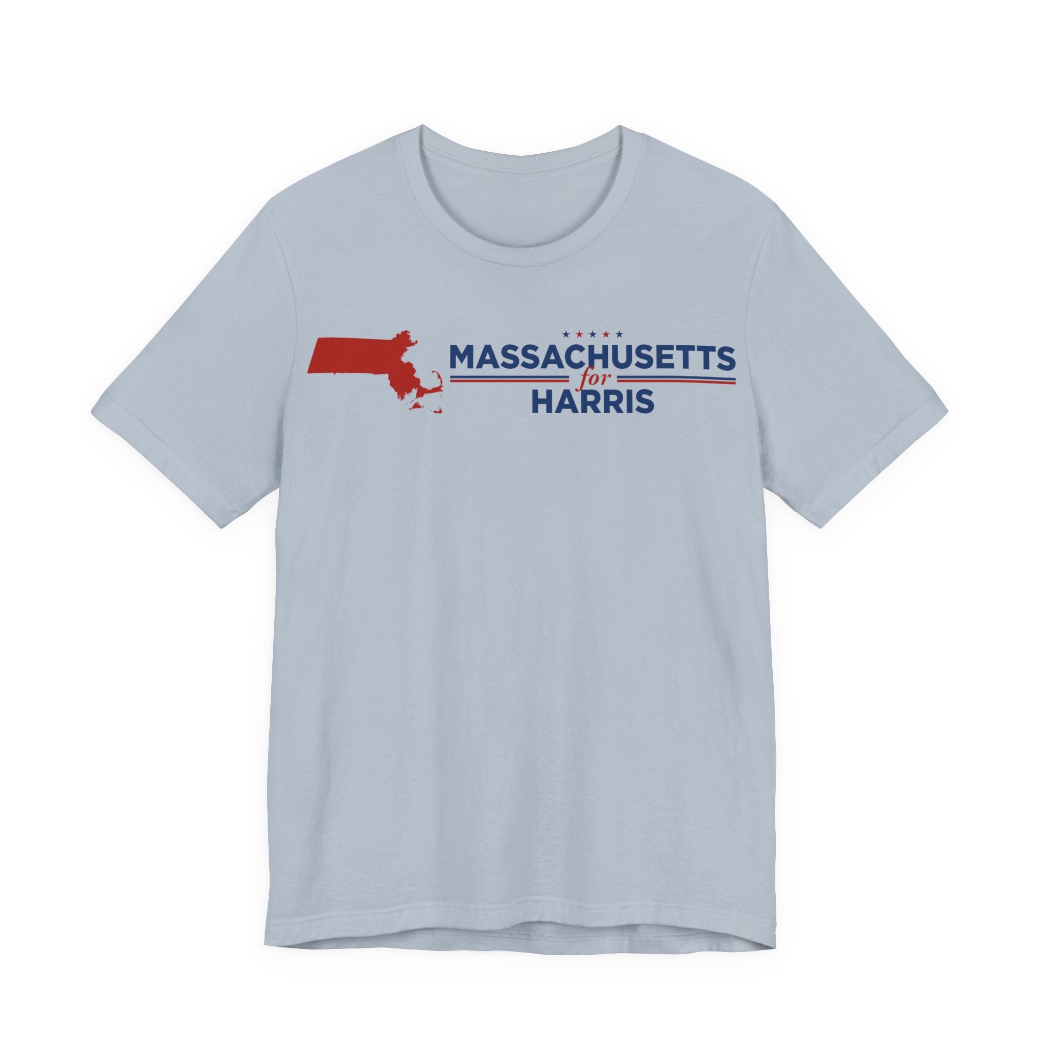 Massachusetts for Kamala Harris for President Campaign T-Shirt 2028