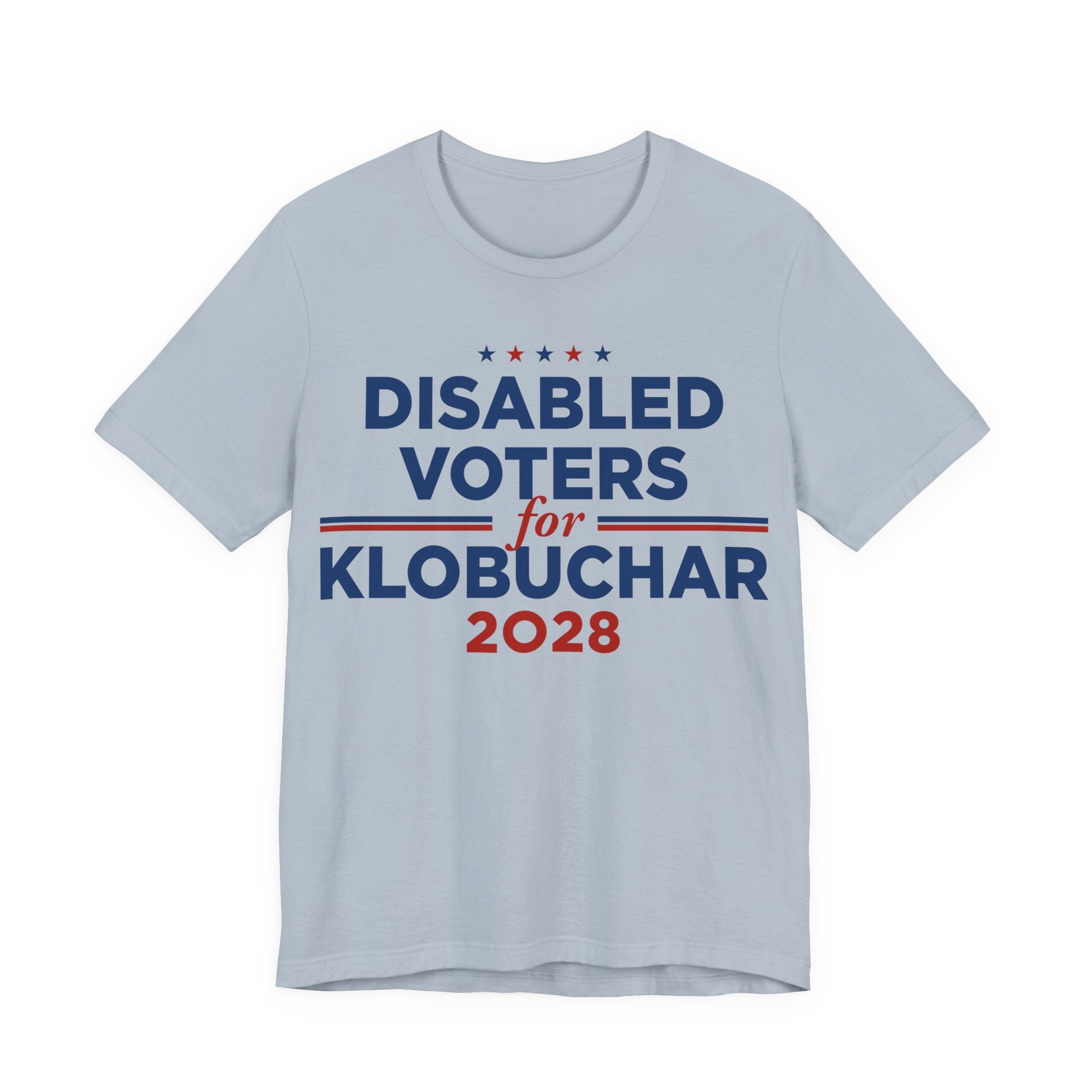 Disabled Voters for Amy Klobuchar for President Campaign T-Shirt 2028