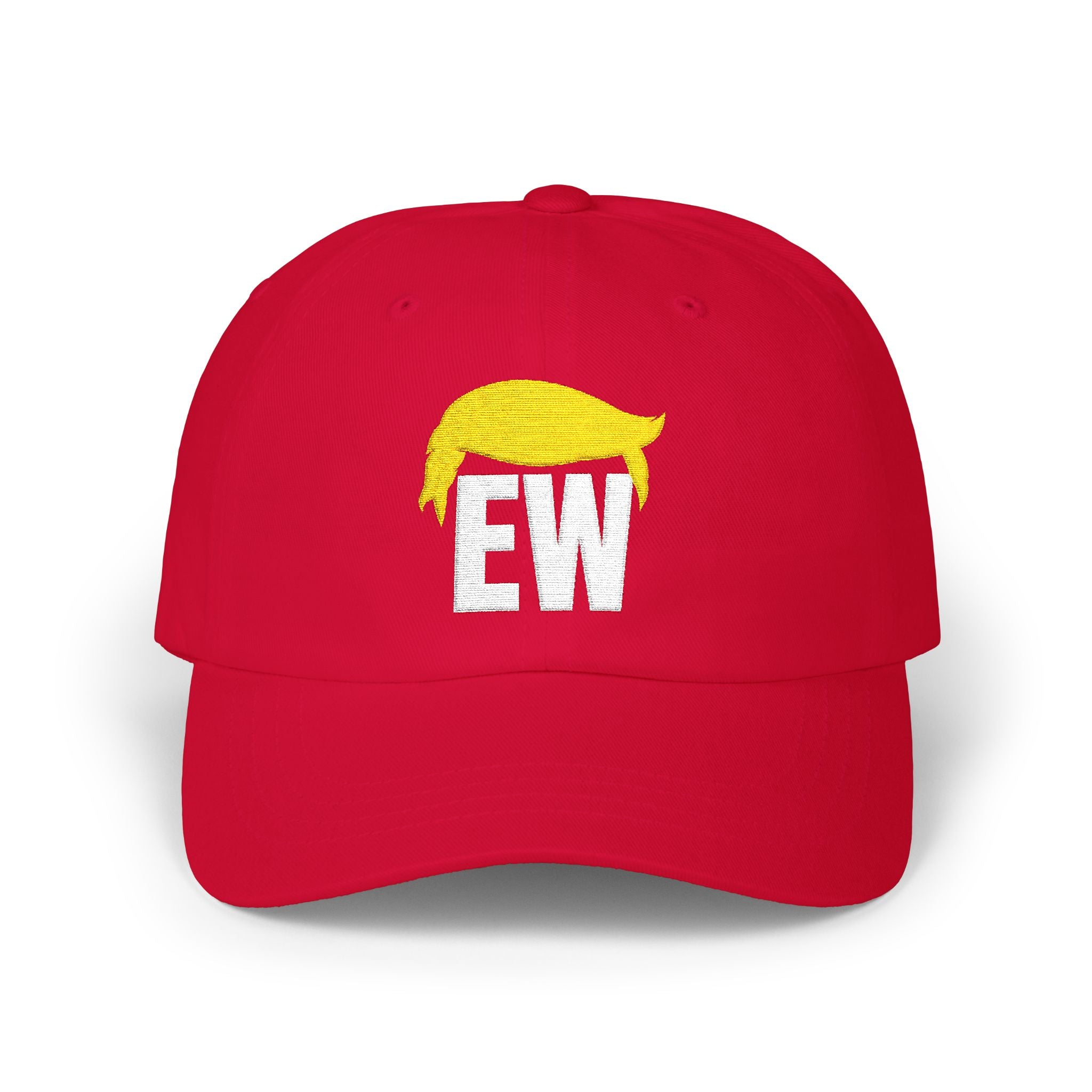 EW Embroidered Classic Dad Cap — Funny Political Statement Baseball Cap
