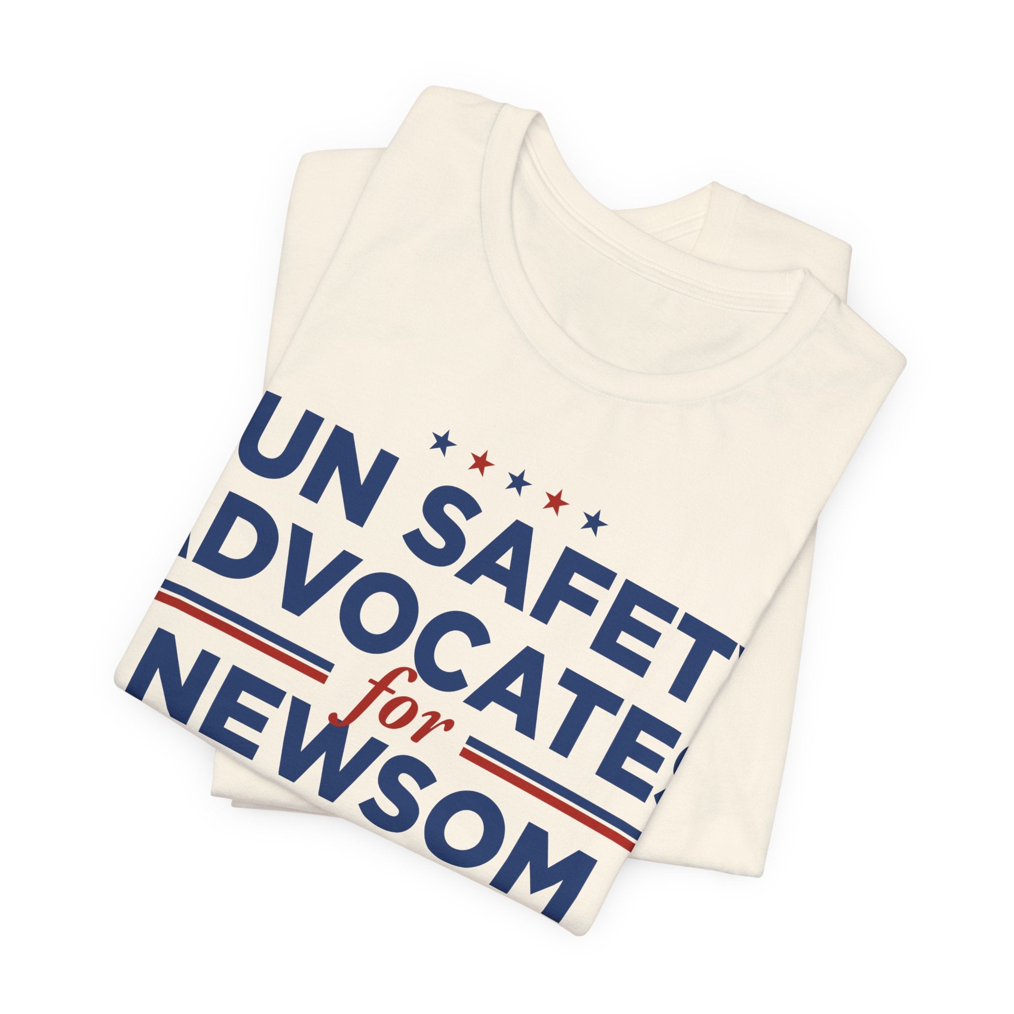 Gun Safety Advocates for Gavin Newsom for President Campaign T-Shirt 2028