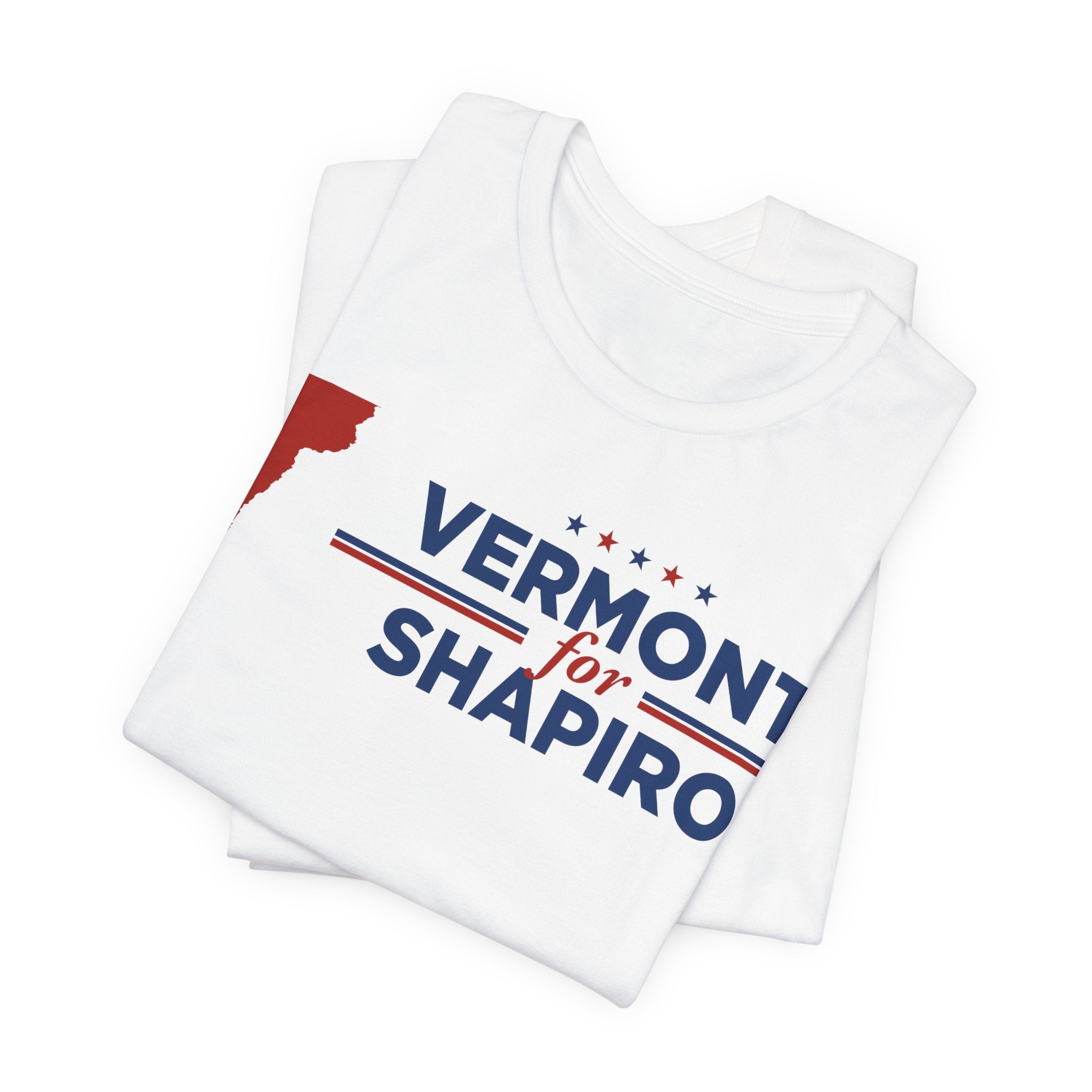 Vermont for Josh Shapiro for President Campaign T-Shirt 2028