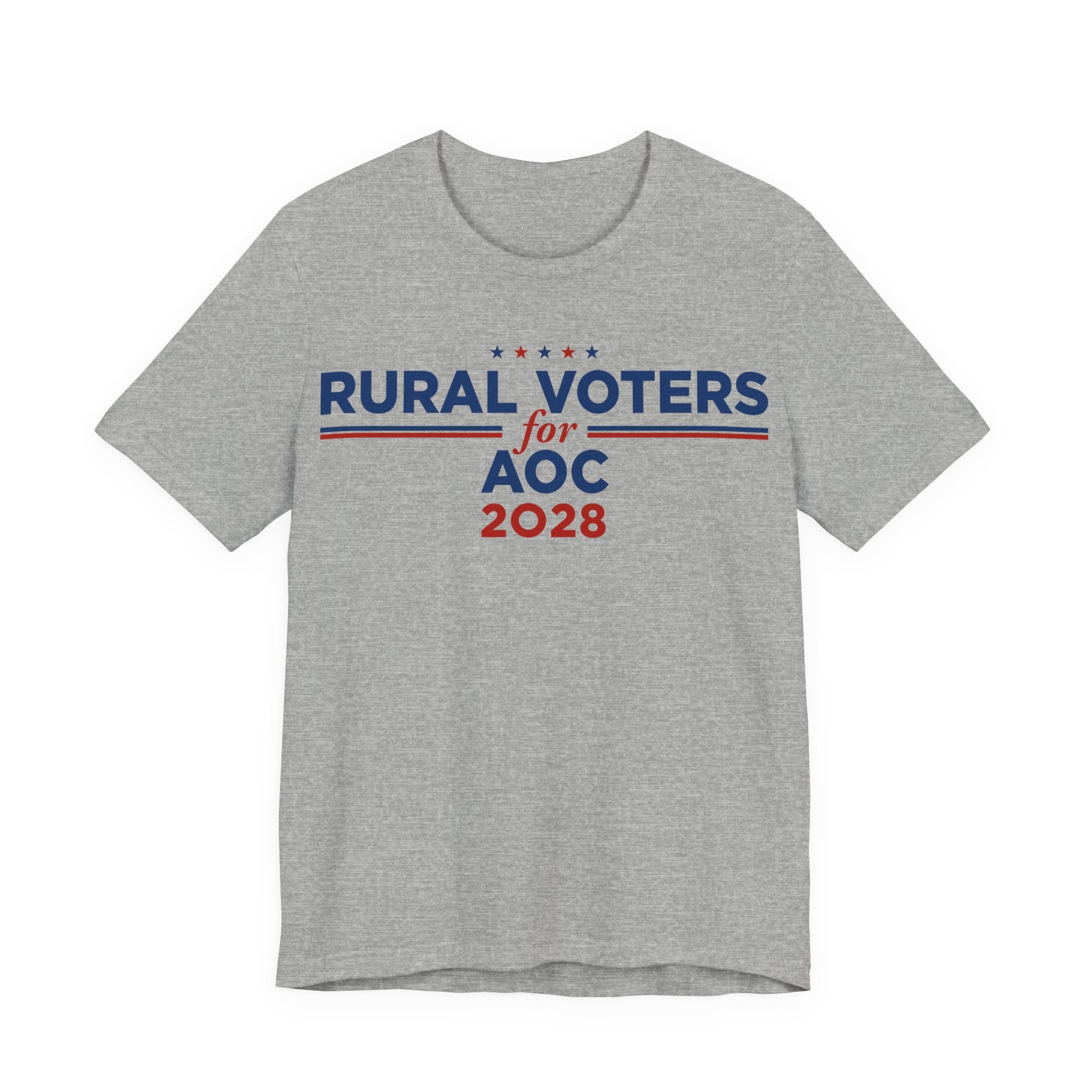 Rural Voters for AOC for President Campaign T-Shirt 2028