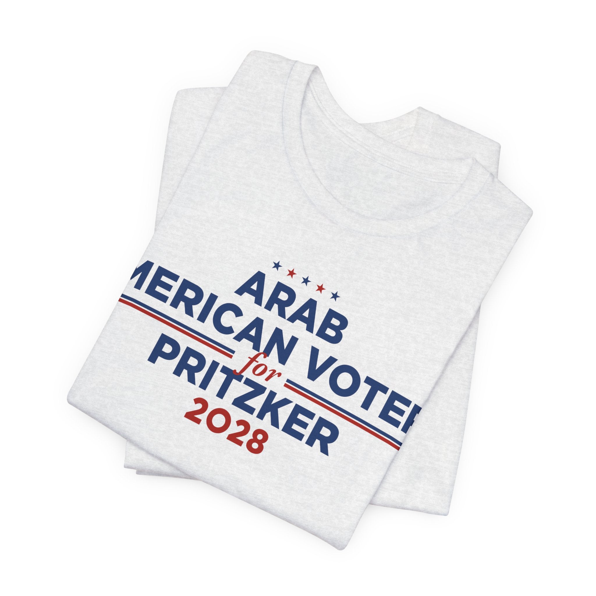 Arab American Voters for J.B. Pritzker for President Campaign T-Shirt 2028