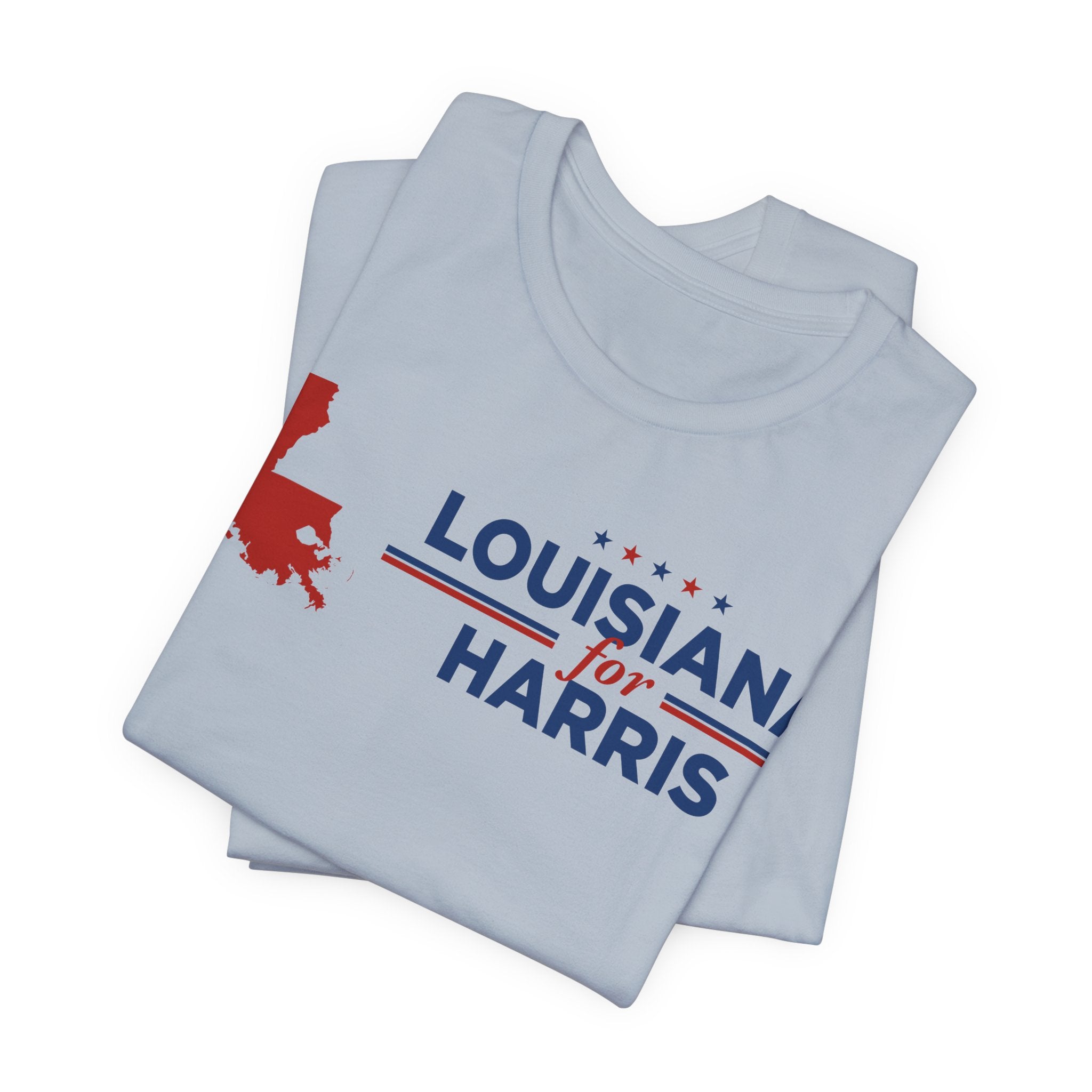 Louisiana for Kamala Harris for President Campaign T-Shirt 2028