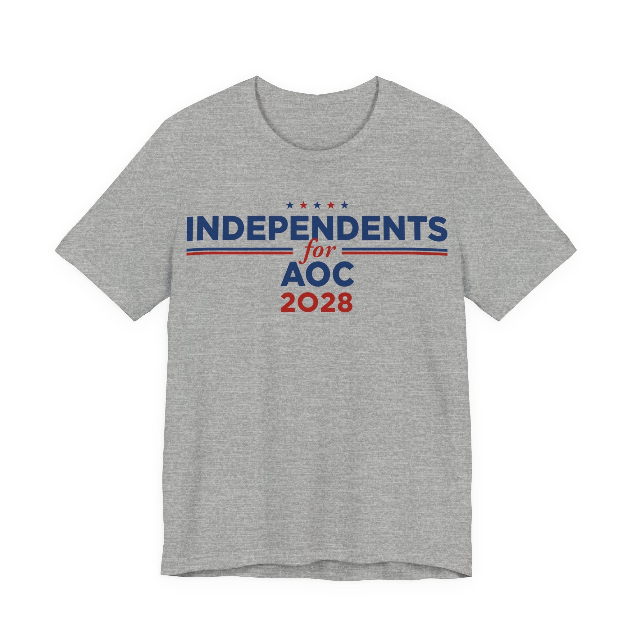 Independents for AOC for President Campaign T-Shirt 2028