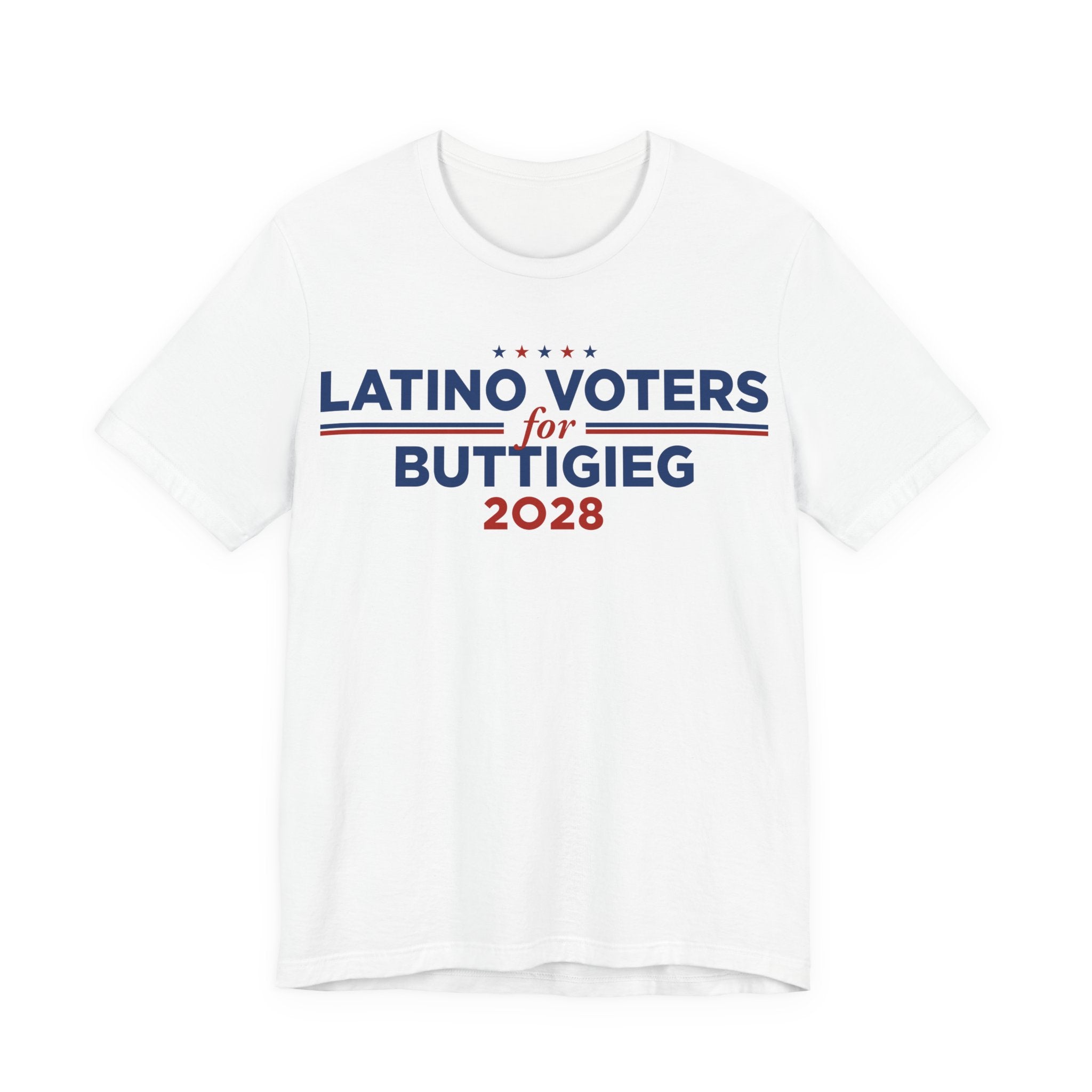 Latino Voters for Pete Buttigieg for President Campaign T-Shirt 2028