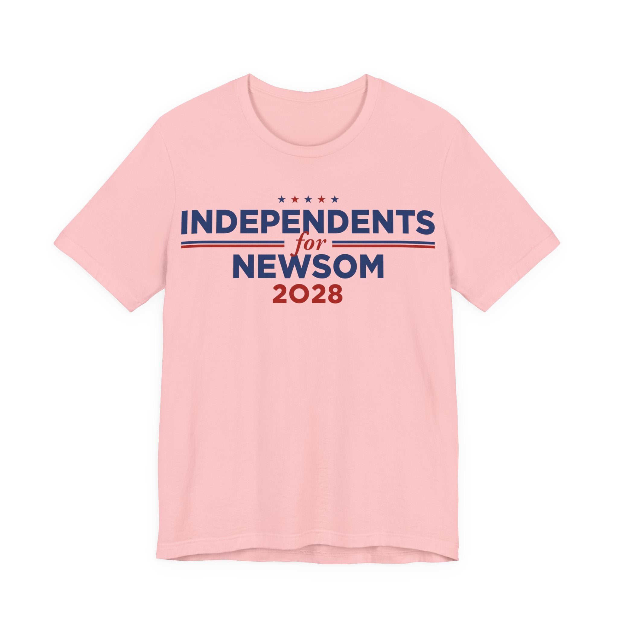 Independents for Gavin Newsom for President Campaign T-Shirt 2028