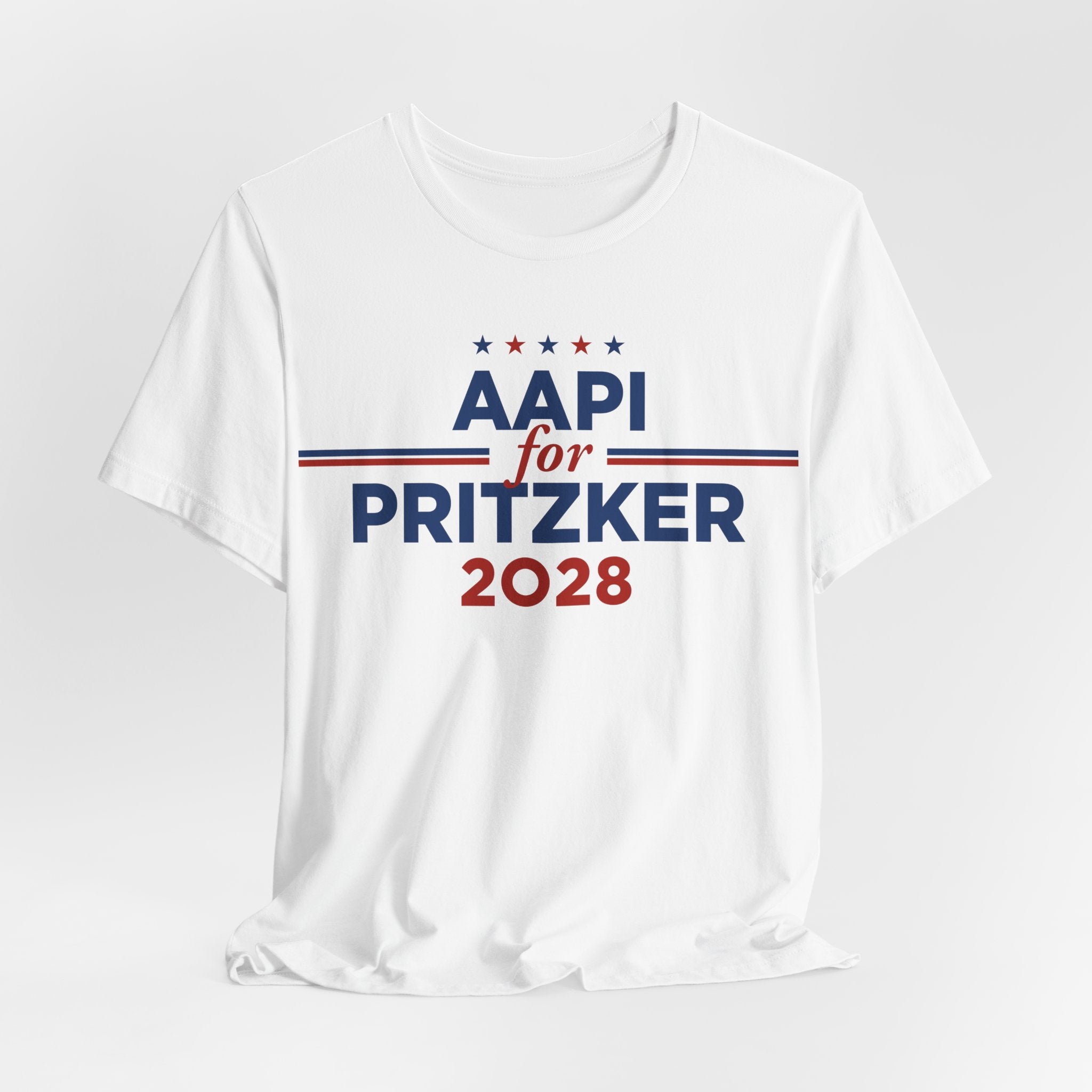 AAPI Asian American and Pacific Islander for J.B. Priztker Campaign T-Shirt for President 2028