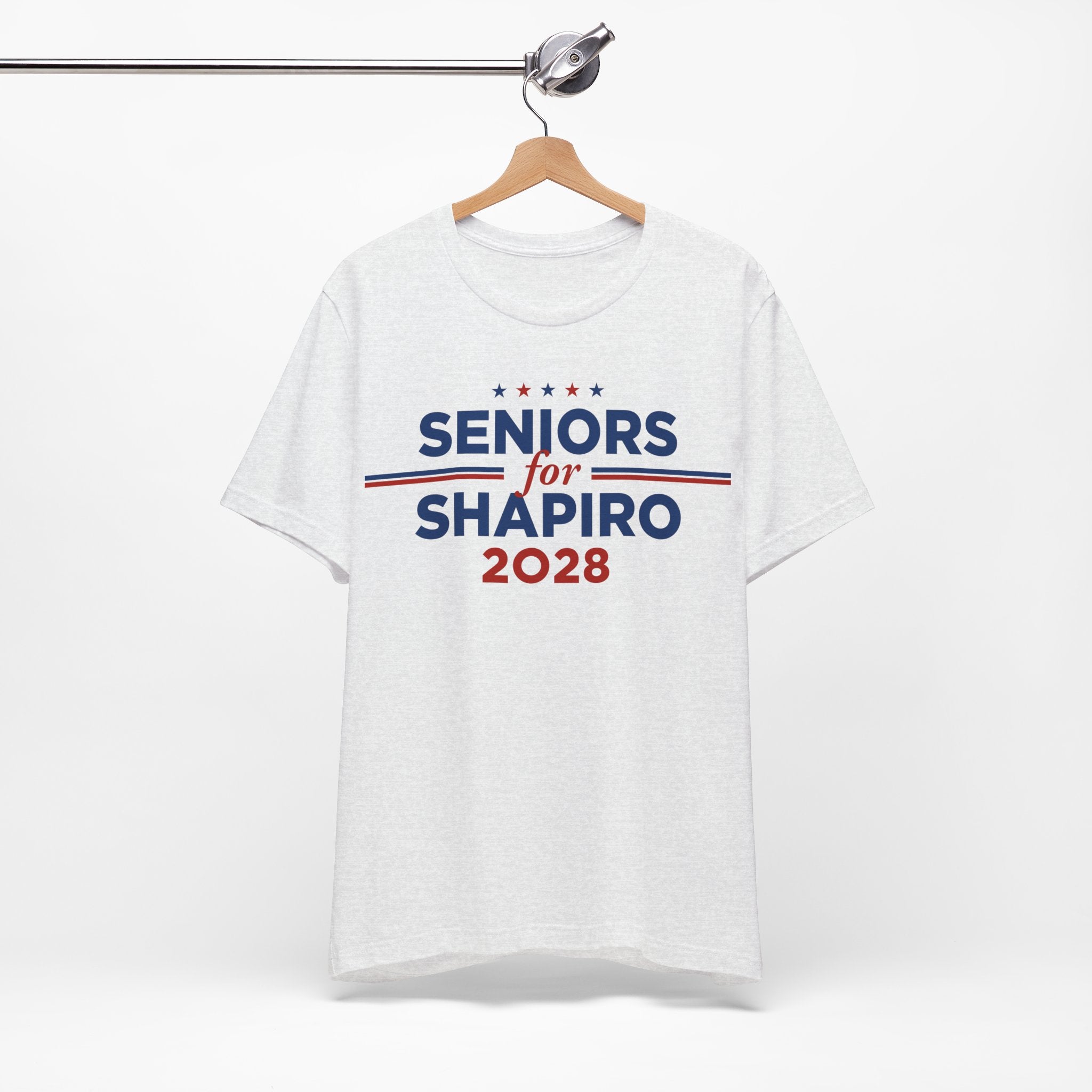 Seniors for Josh Shapiro for President Campaign T-Shirt 2028