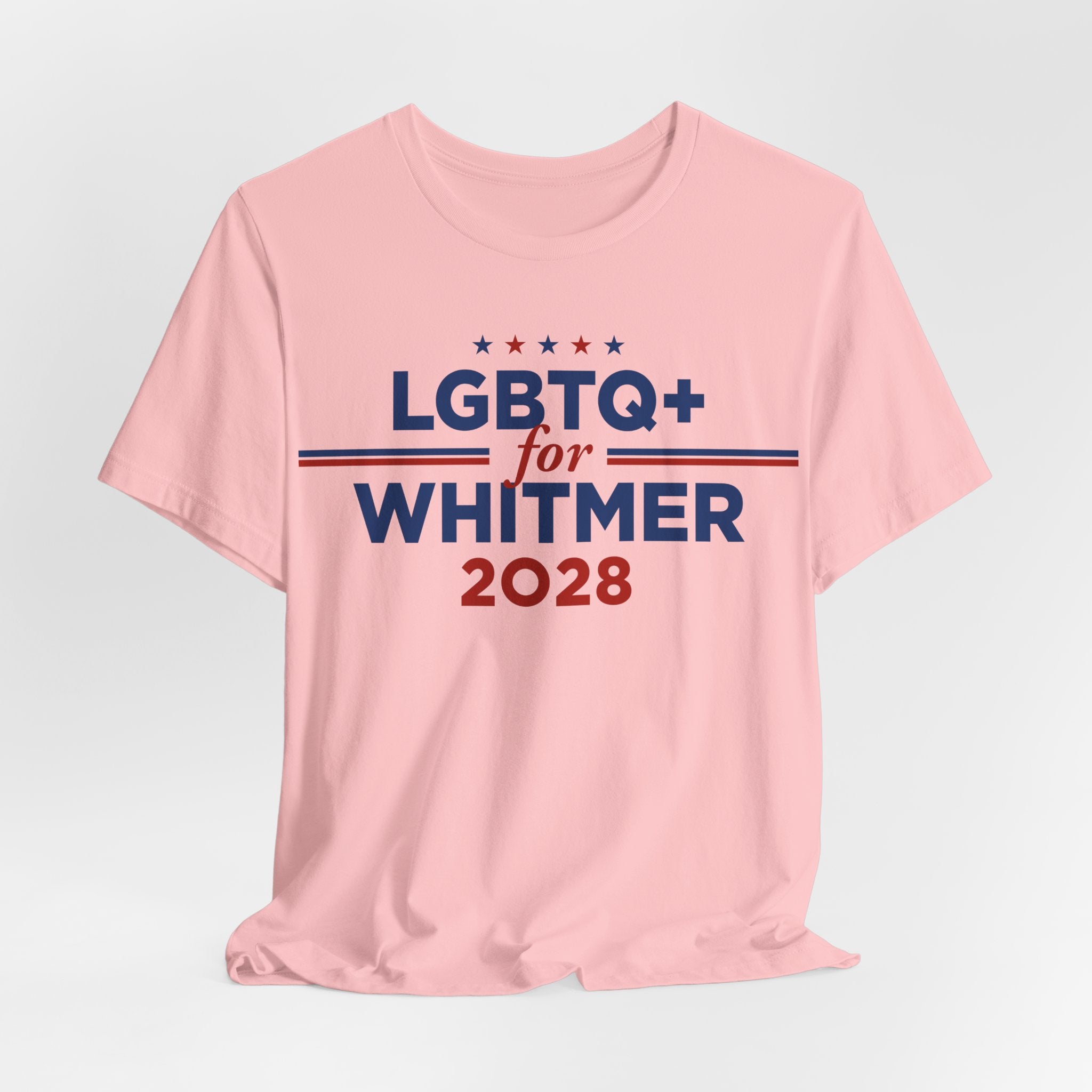LGBTQ+ for Gretchen Whitmer for President Campaign T-Shirt 2028