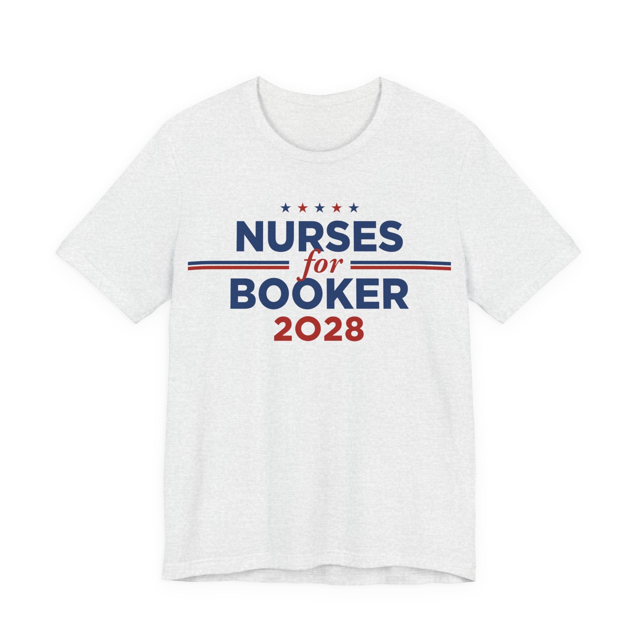 Nurses for Cory Booker for President Campaign T-Shirt 2028