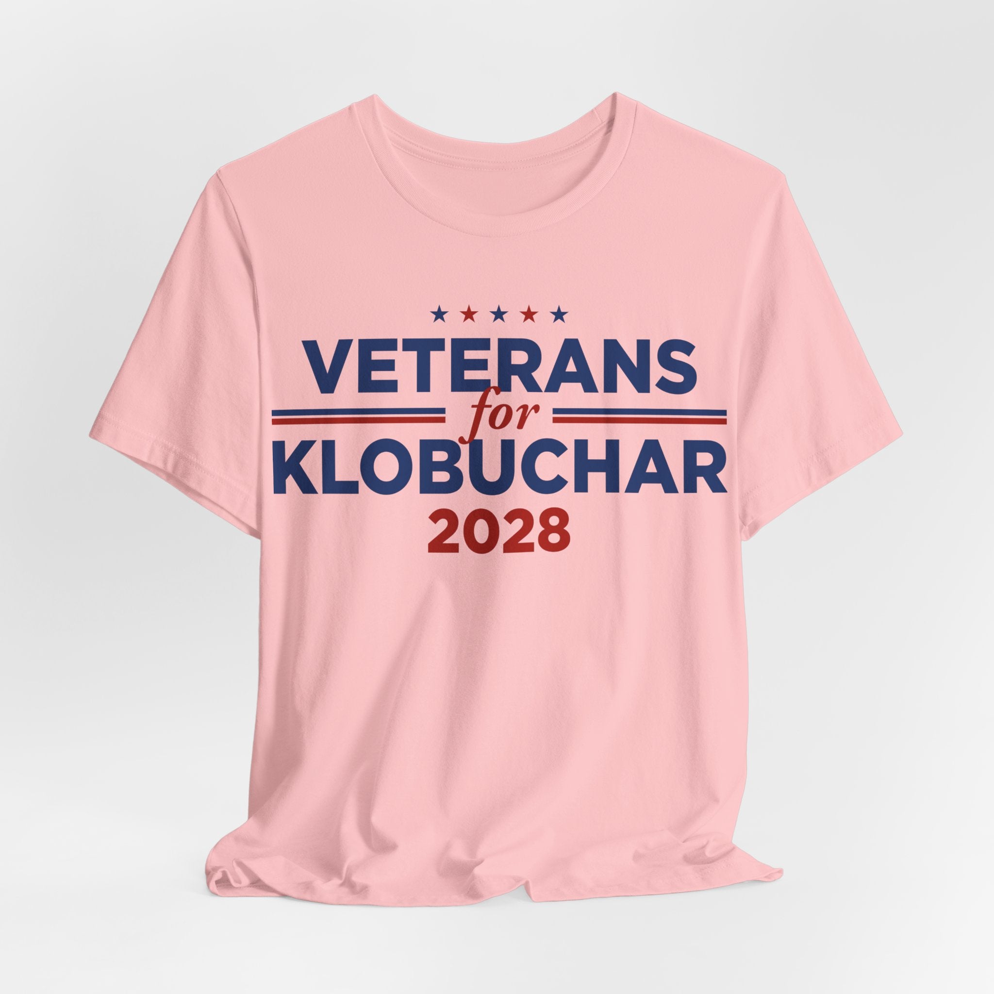 Veterans for Amy Klobuchar for President Campaign T-Shirt 2028