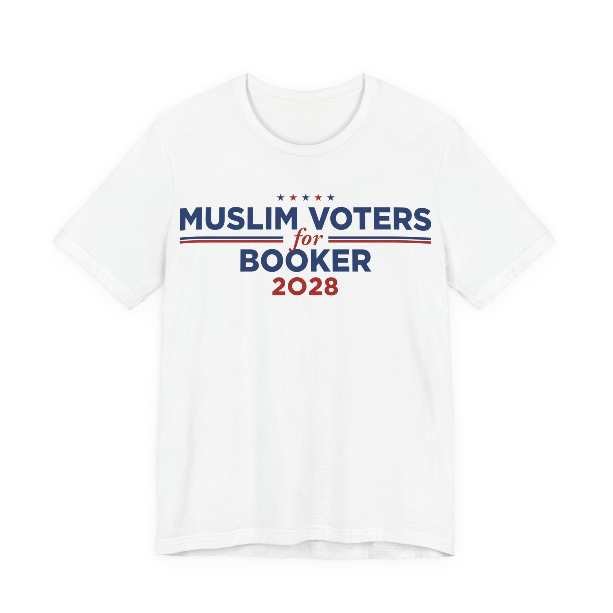 Muslim Voters for Cory Booker for President Campaign T-Shirt 2028