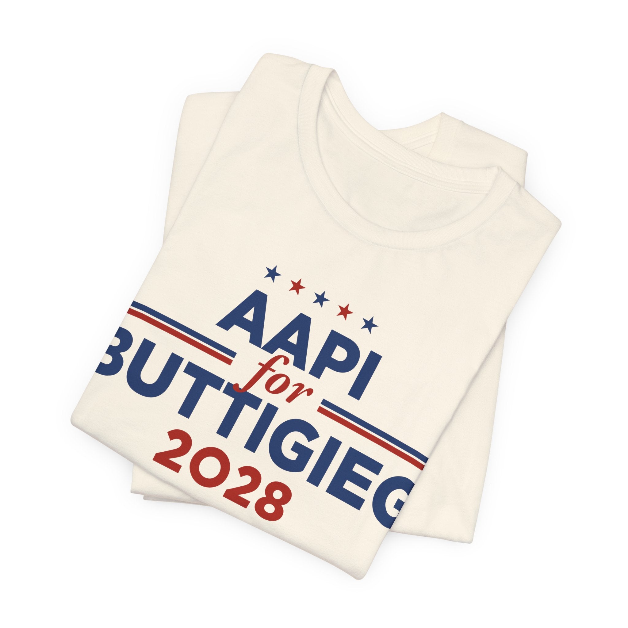 AAPI Asian American and Pacific Islander for Pete Buttigieg Campaign T-Shirt for President 2028