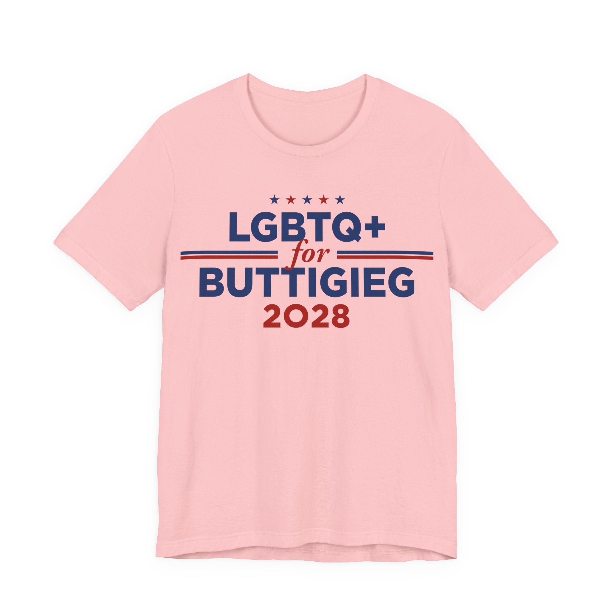 LGBTQ+ for Pete Buttigieg for President Campaign T-Shirt 2028