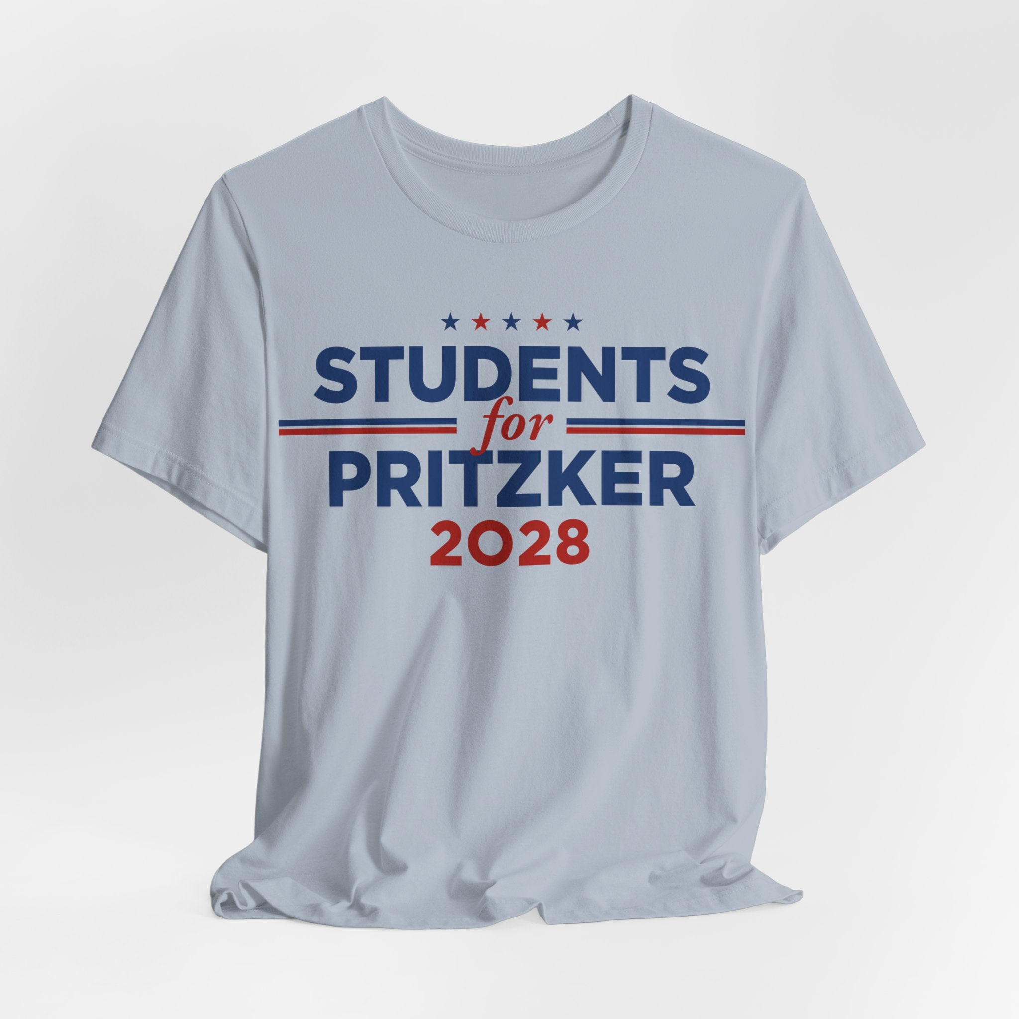Students for J.B. Pritzker for President Campaign T-Shirt 2028