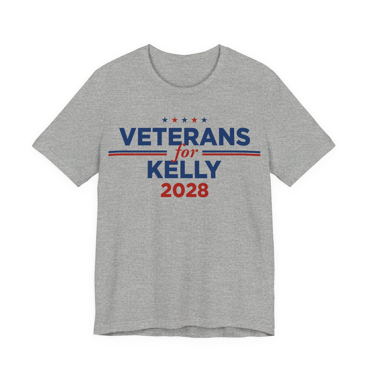 Veterans for Mark Kelly for President Campaign T-Shirt 2028