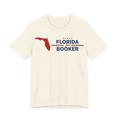 Florida for Cory Booker for President Campaign T-Shirt 2028