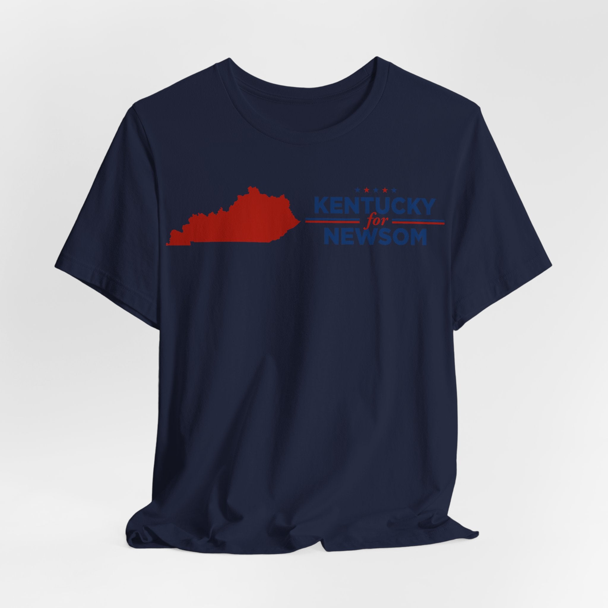 Kentucky for Gavin Newsom for President Campaign T-Shirt 2028