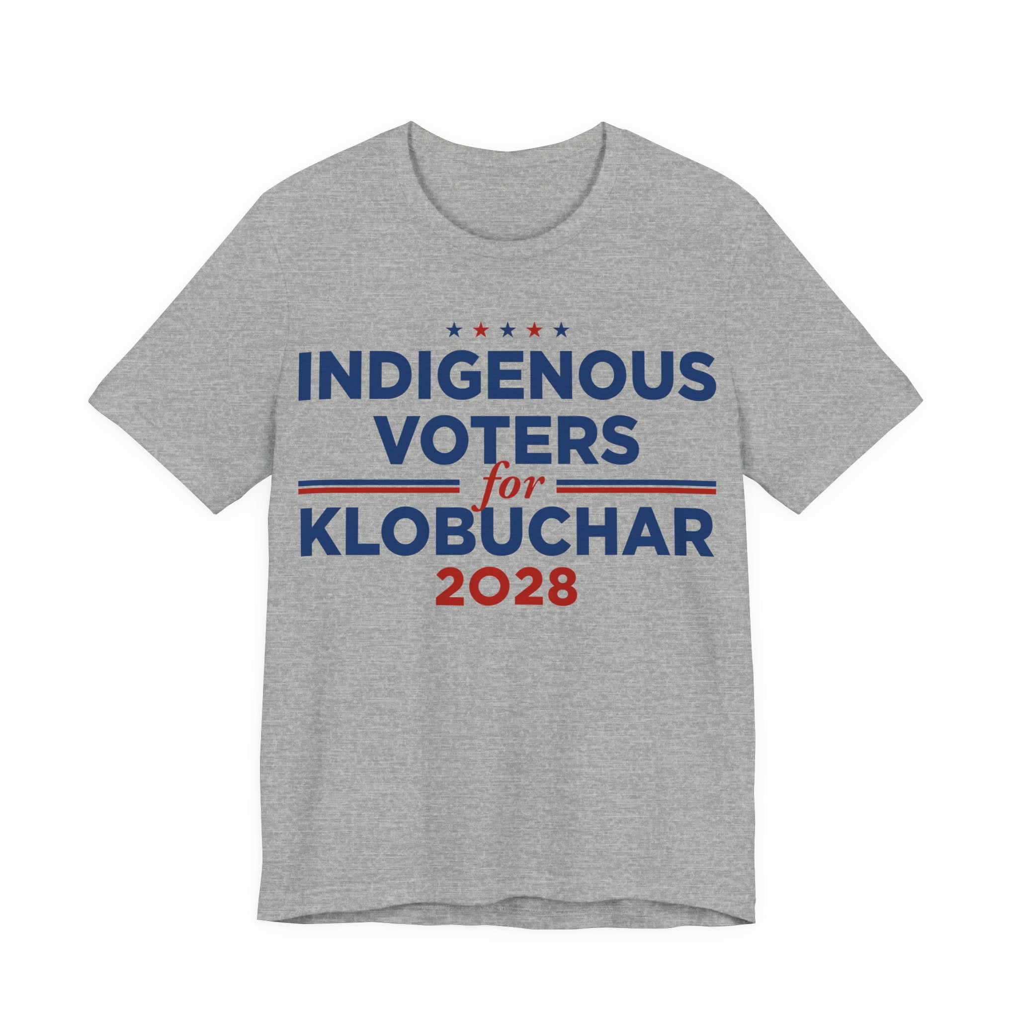 Indigenous Voters / Native Americans for Amy Klobuchar for President Campaign T-Shirt 2028