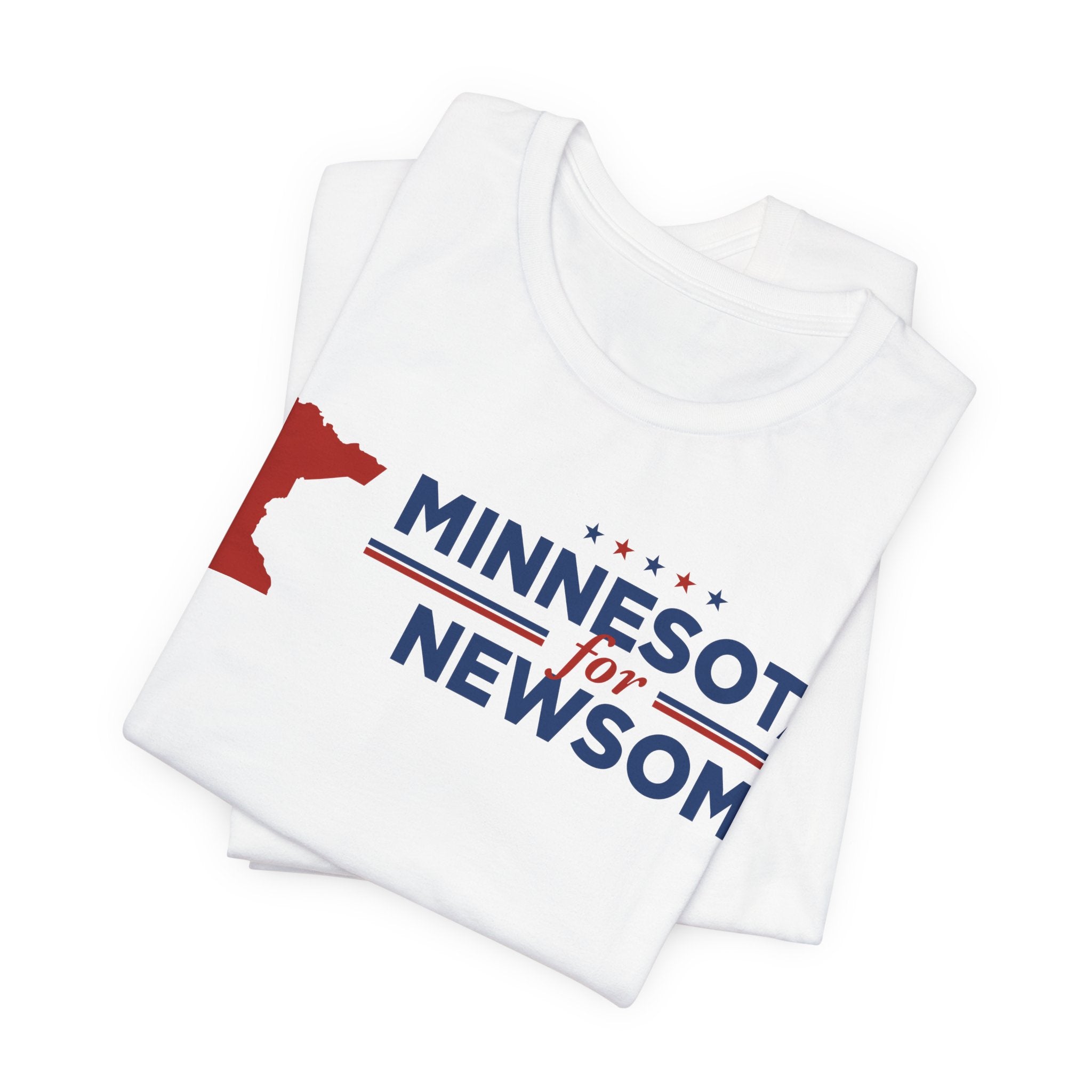 Minnesota for Gavin Newsom for President Campaign T-Shirt 2028