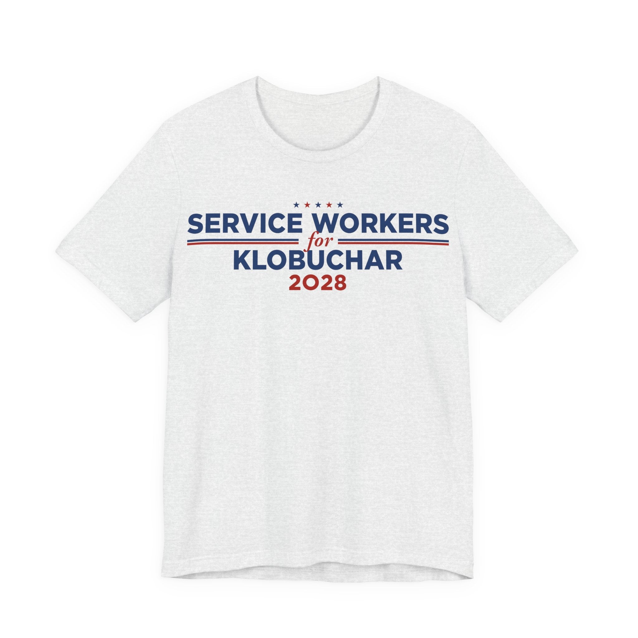 Service Workers for Amy Klobuchar for President Campaign T-Shirt 2028
