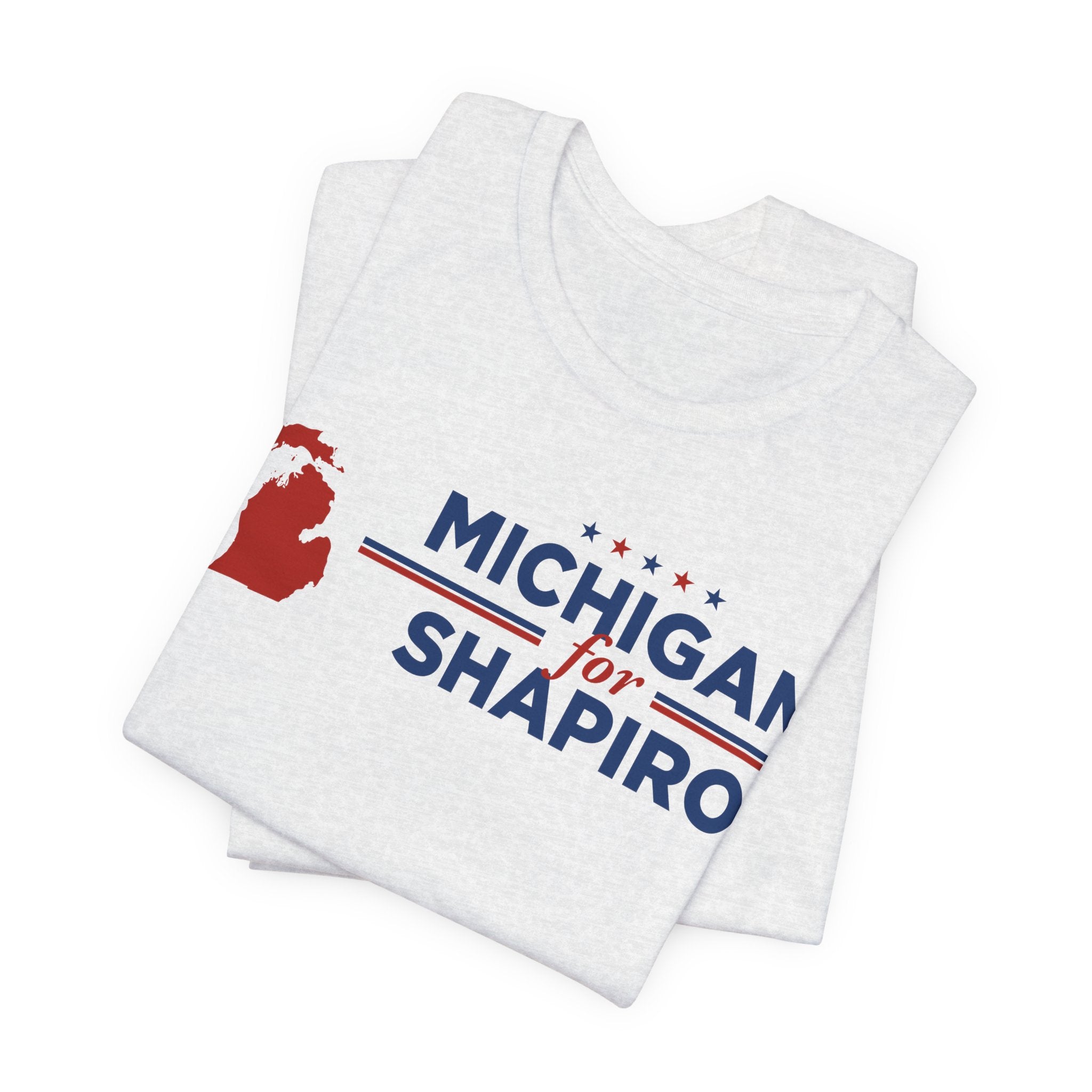 Michigan for Josh Shapiro for President Campaign T-Shirt 2028