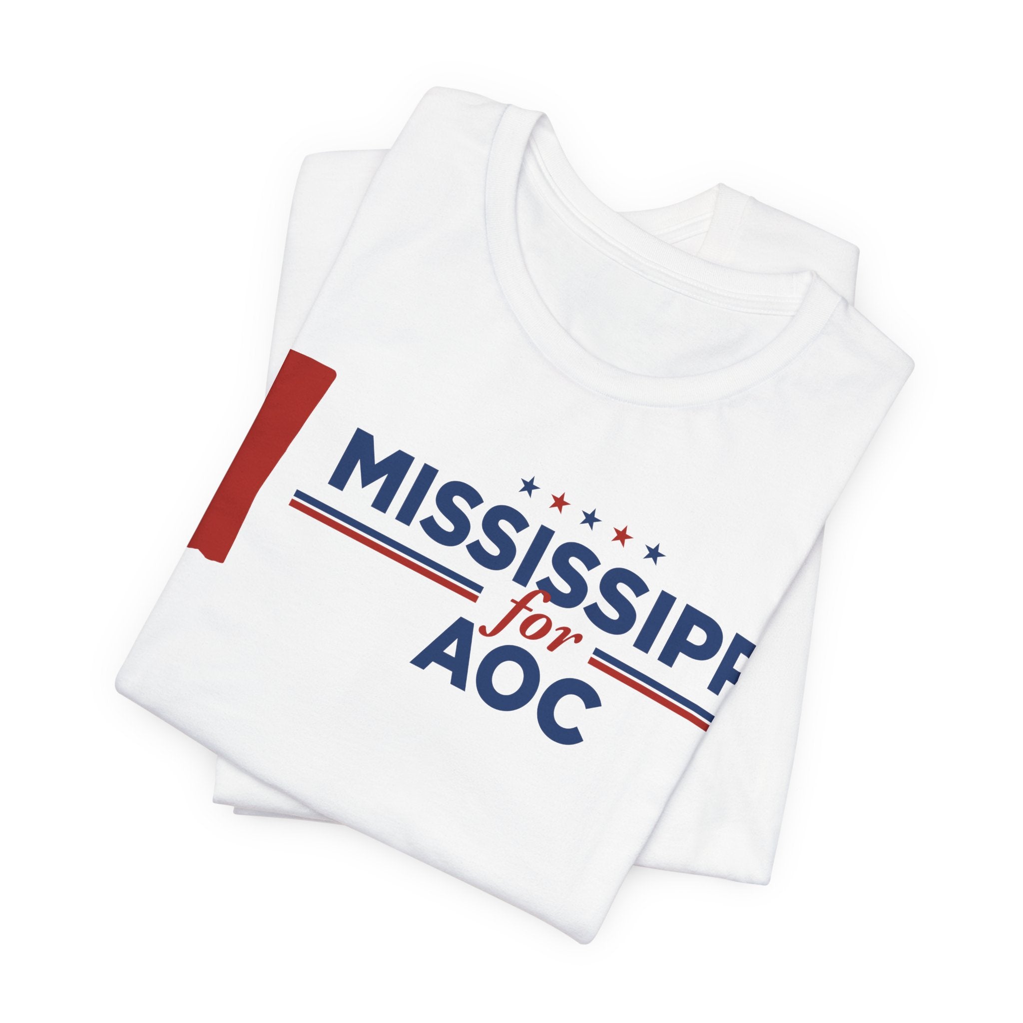 Mississippi for AOC for President Campaign T-Shirt 2028